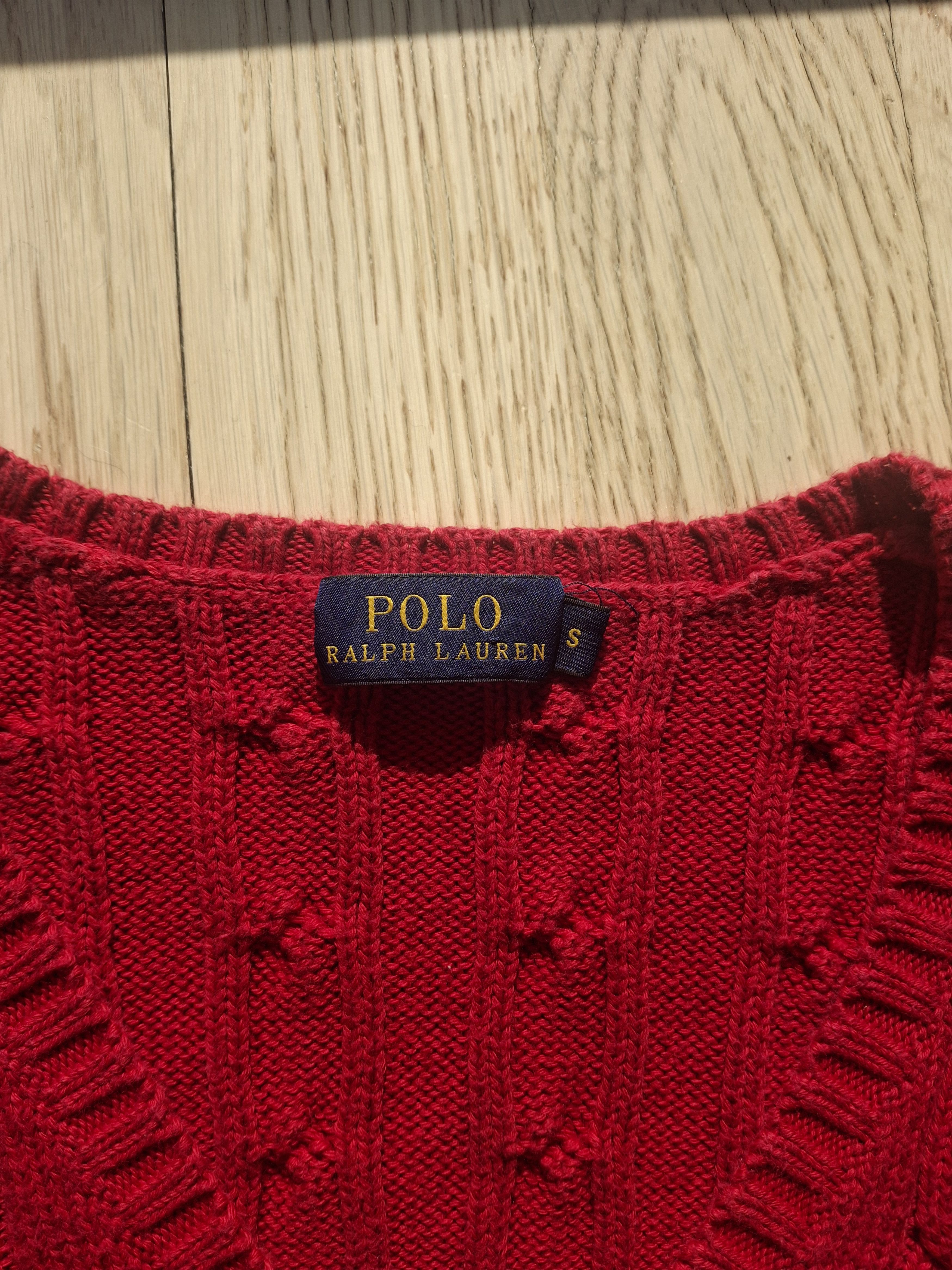 Polo Ralph Lauren × Ralph Lauren polo ralph lauren sweater braid Old money style Size S / US 4 / IT 40 - 3 Thumbnail