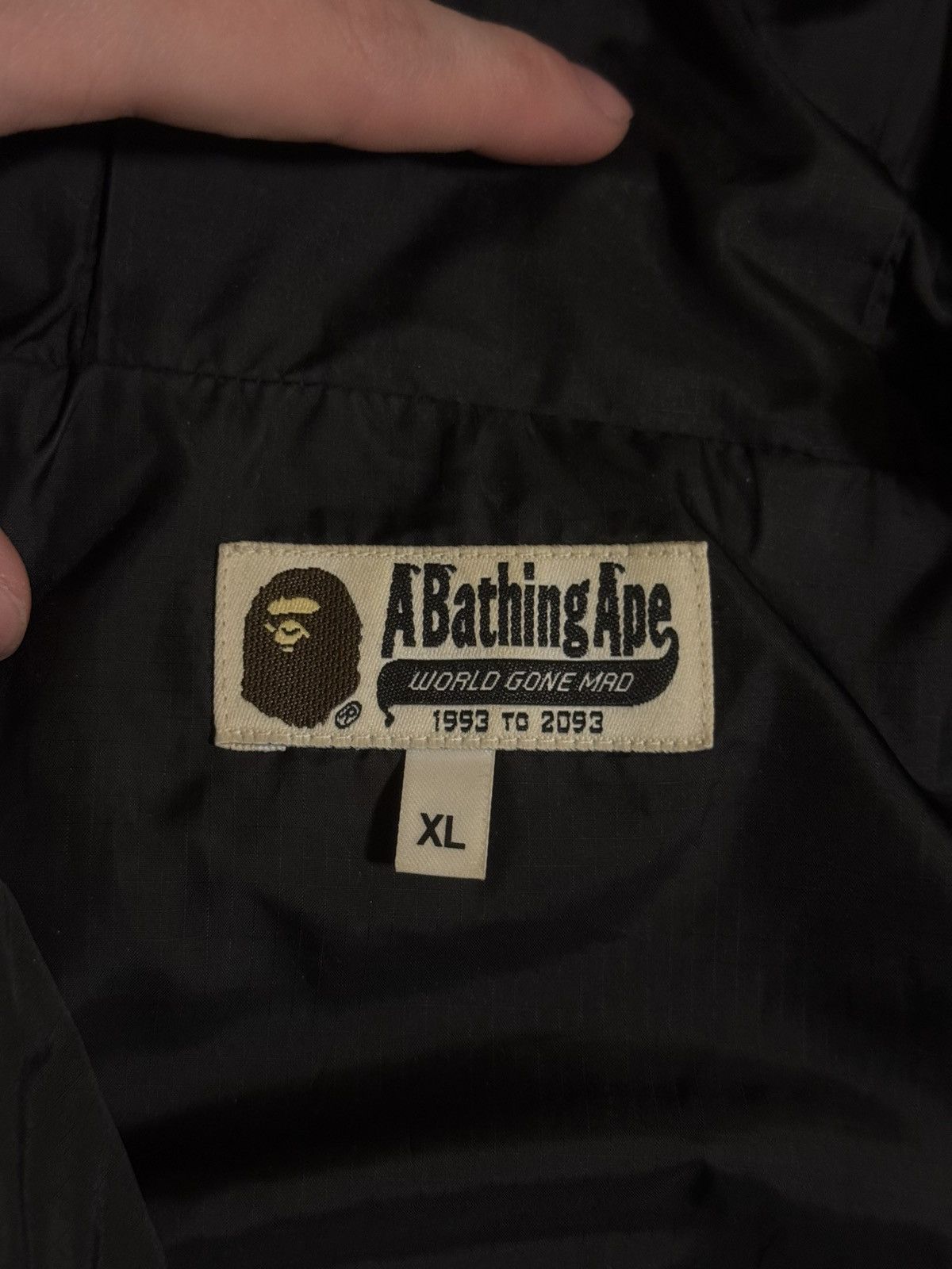 Bape Bape Windbreaker Purple Camo Jacket Size XL Size US XL / EU 56 / 4 - 10 Thumbnail