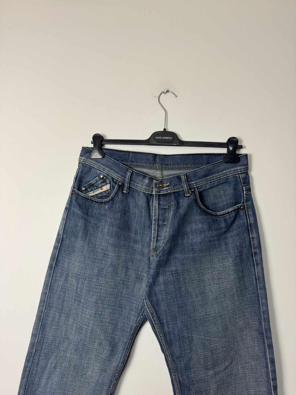 Diesel Diesel Vintage Straight Fit Denim Jeans Made in Italy Size US 34 / EU 50 - 4 Thumbnail