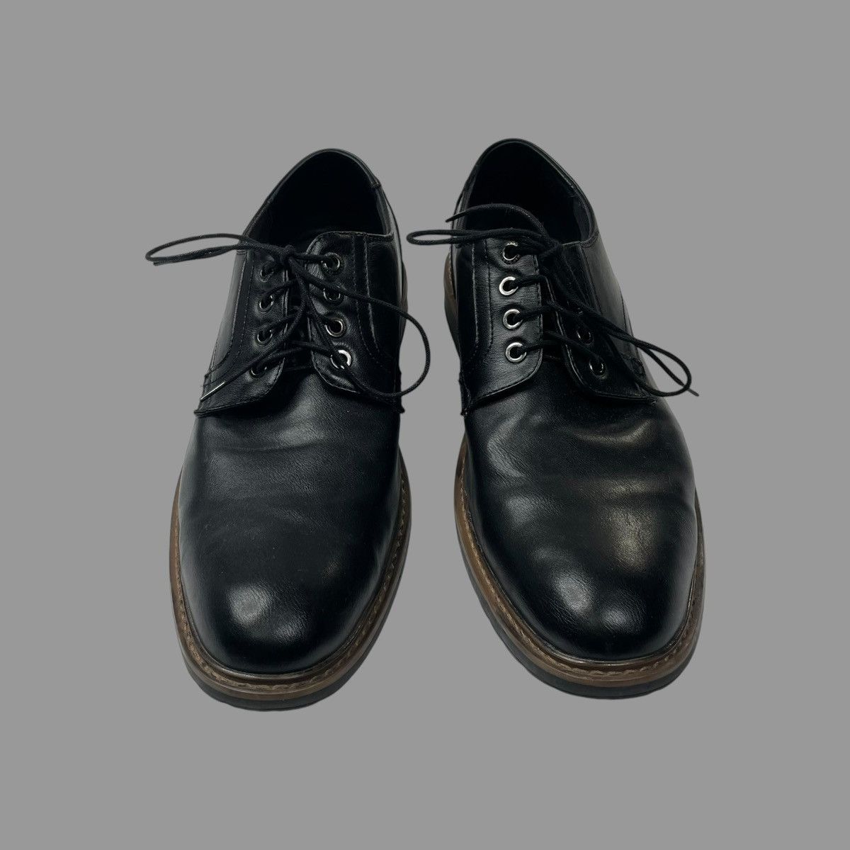 Vintage Vintage 90s leather derbys Size US 10.5 / EU 43-44 - 1 Thumbnail