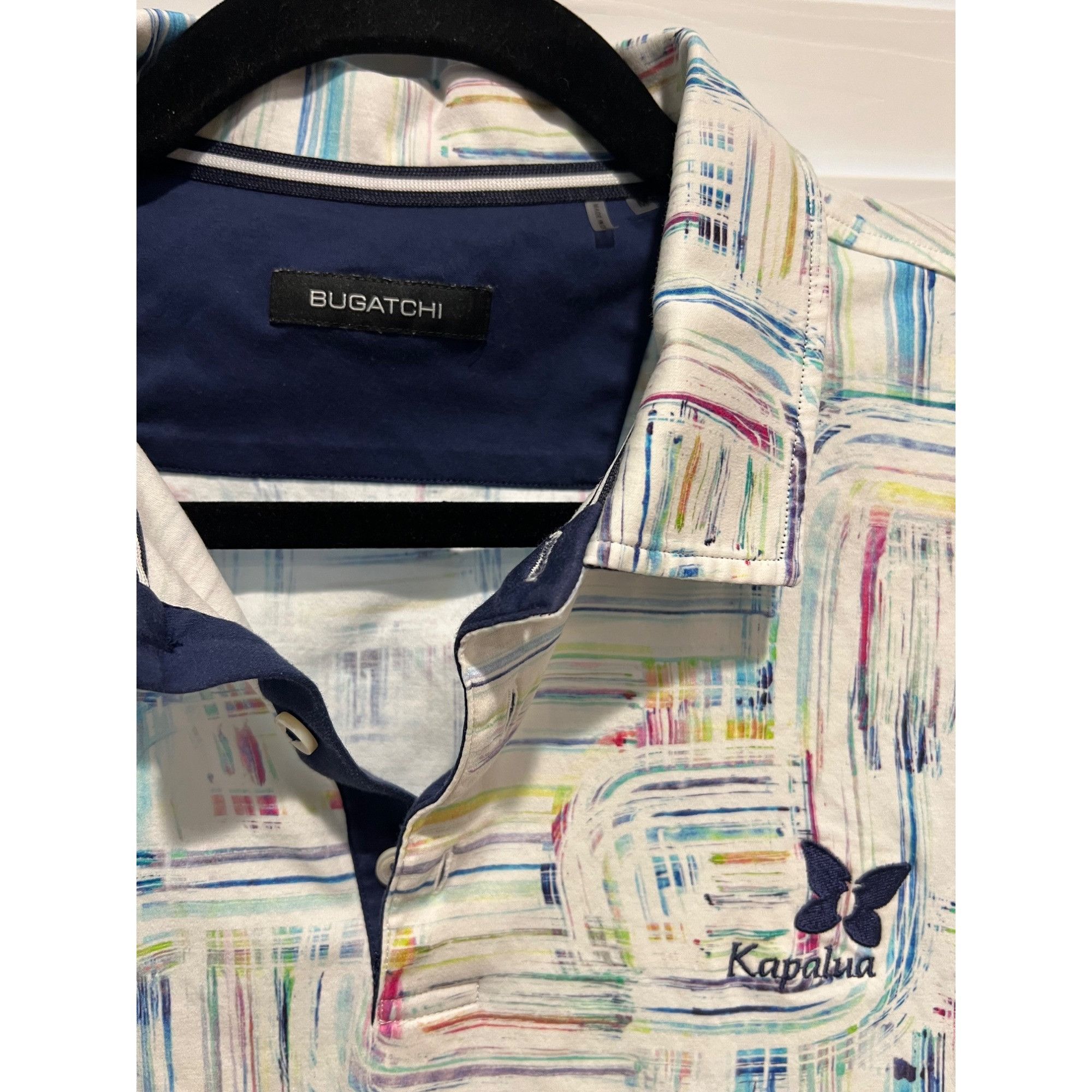 BUGATCHI Bugatchi Kapalua Polo Shirt - Size M Size US M / EU 48-50 / 2 - 2 Thumbnail