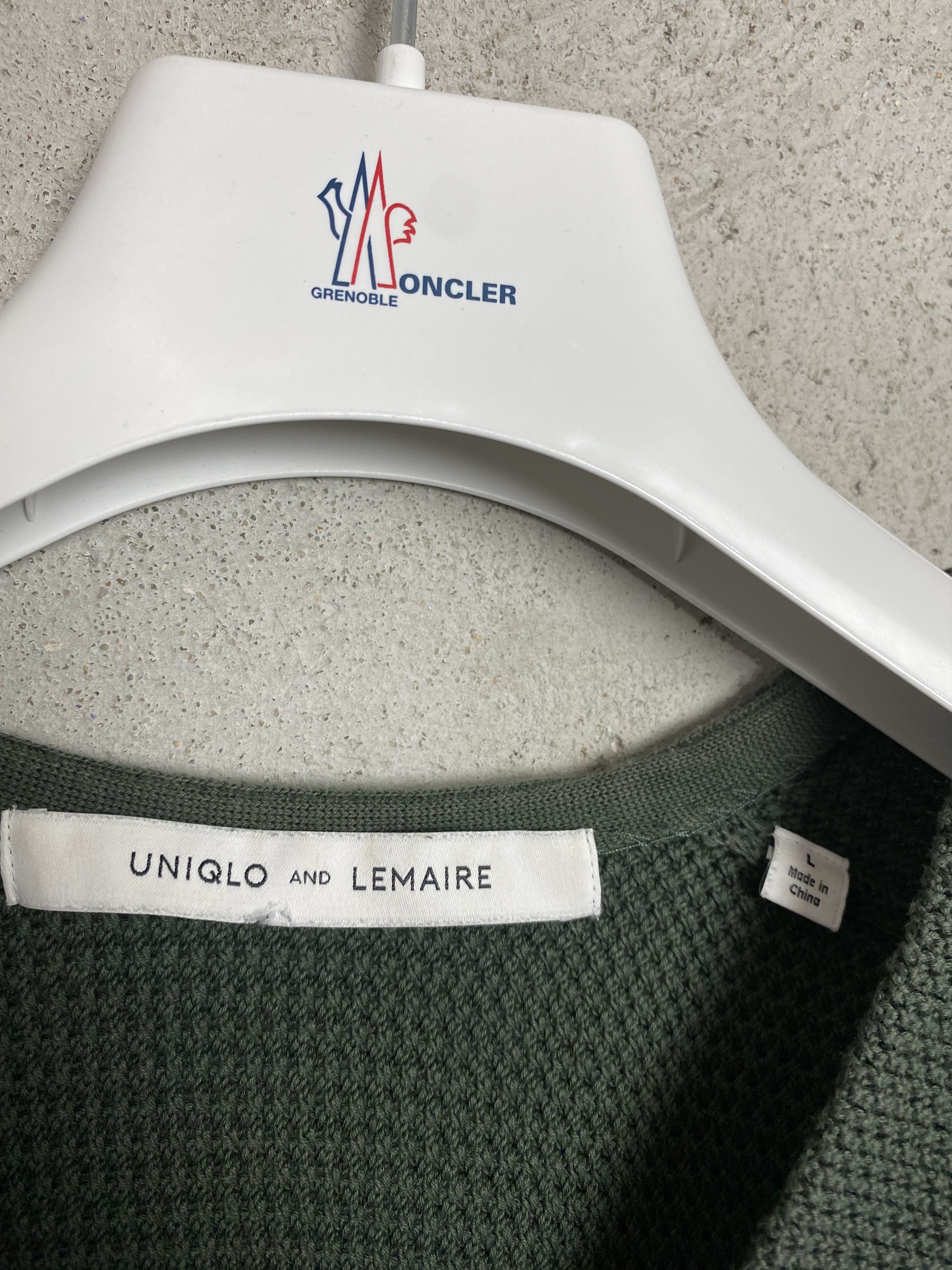 Lemaire × Uniqlo Uniqlo x Lemaire knitwear dress sweater tunic Size L / US 10 / IT 46 - 3 Thumbnail
