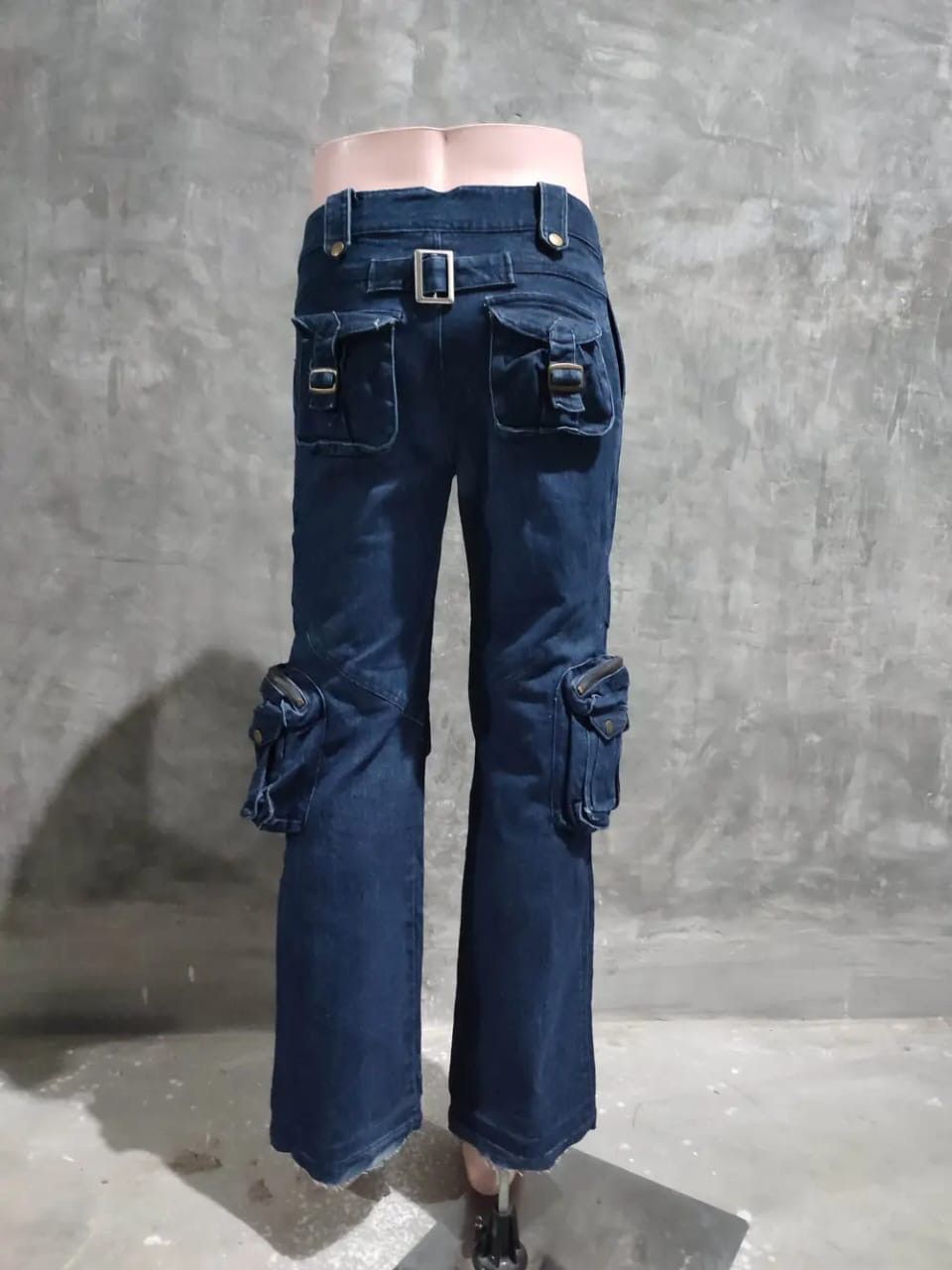 Japanese Brand Dalin Multipocket 3D Pocket Cargo Pants release hem Size 30" / US 8 / IT 44 - 15 Thumbnail
