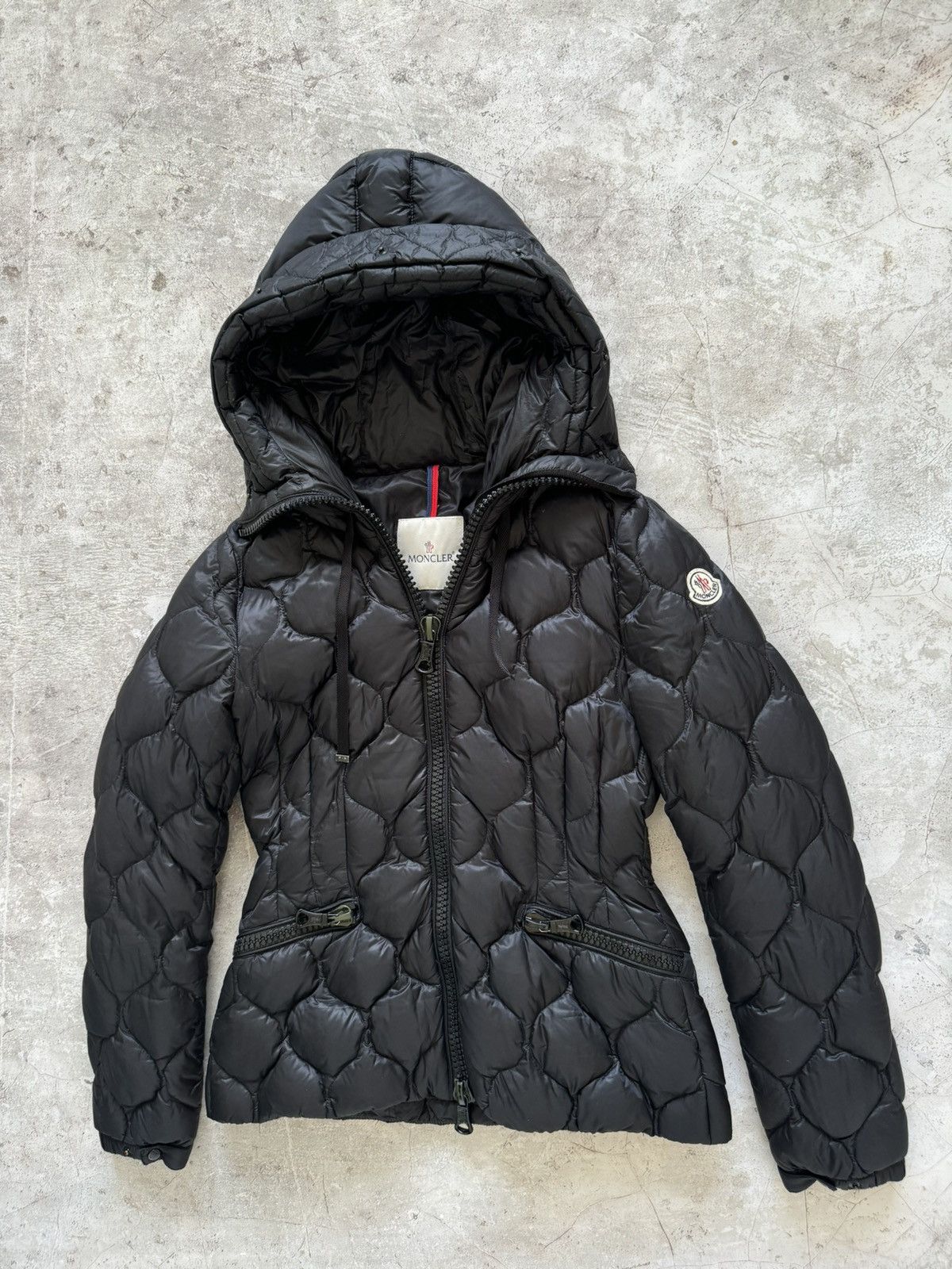 Moncler Moncler Gresfur black puffer hooded quilted jacket fur Size S / US 4 / IT 40 - 6 Thumbnail