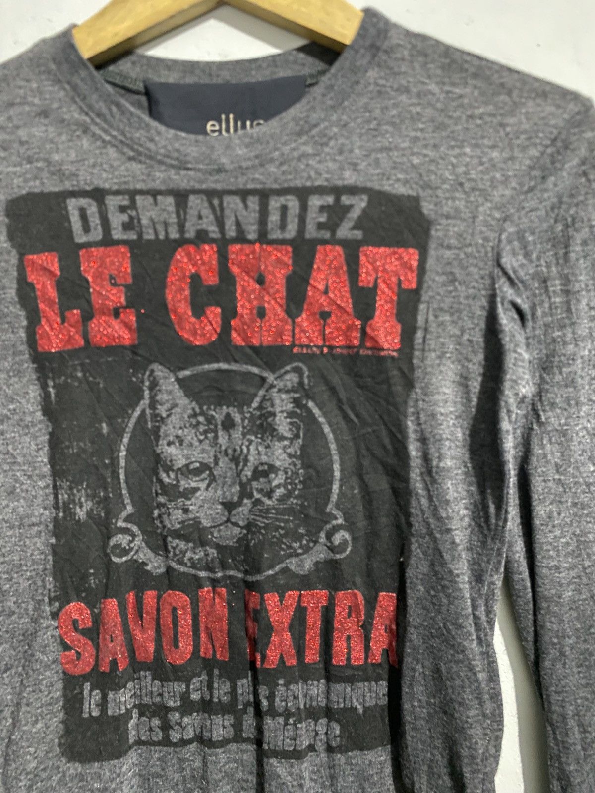 If Six Was Nine × Japanese Brand × Le Grande Bleu (L.G.B.) Vintage Ellus longsleeve tshirt Size US M / EU 48-50 / 2 - 2 Thumbnail