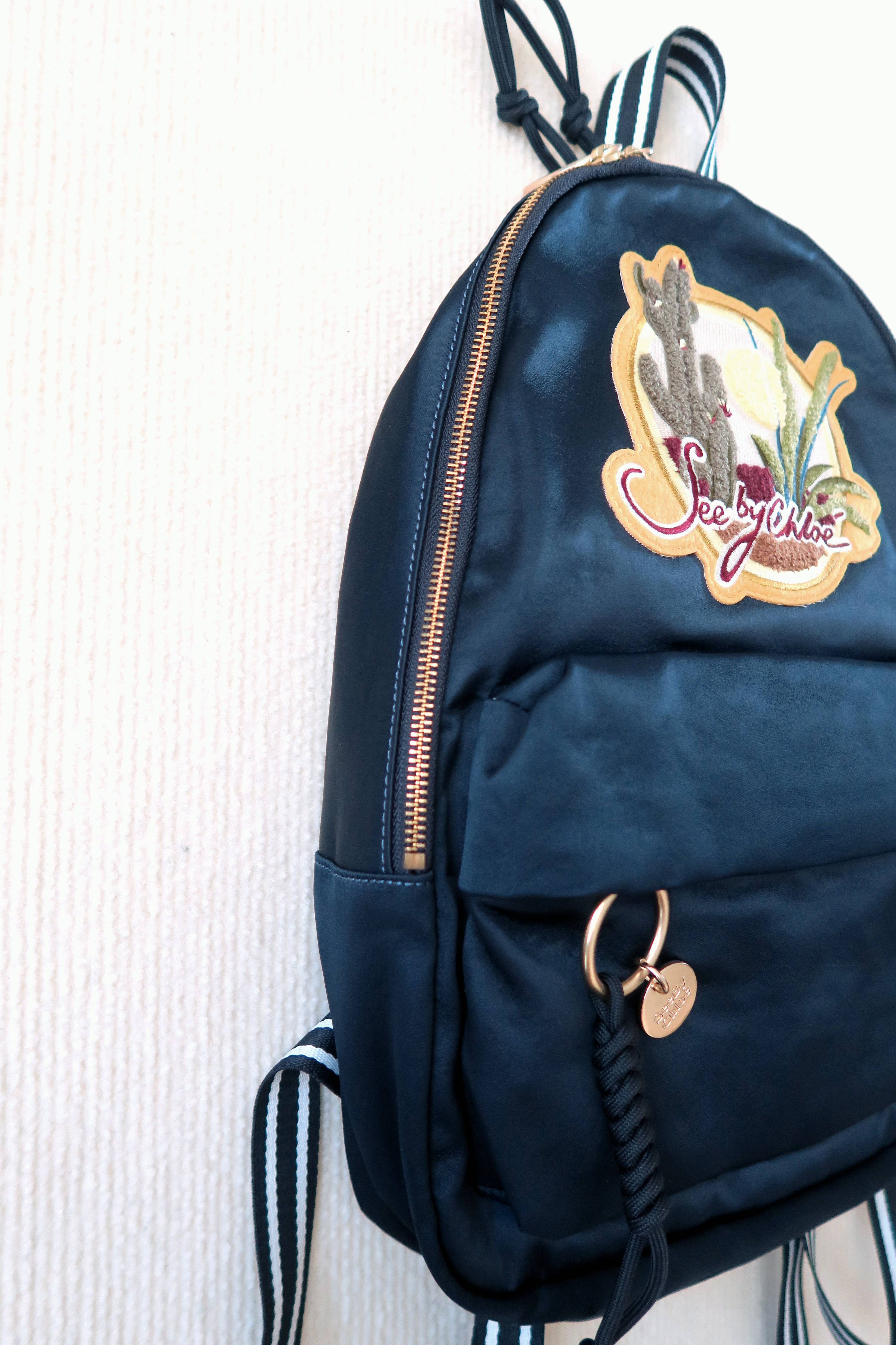 See by Chloe See by Chloe Tropical Sunset Satin Backpack Size ONE SIZE - 5 Thumbnail
