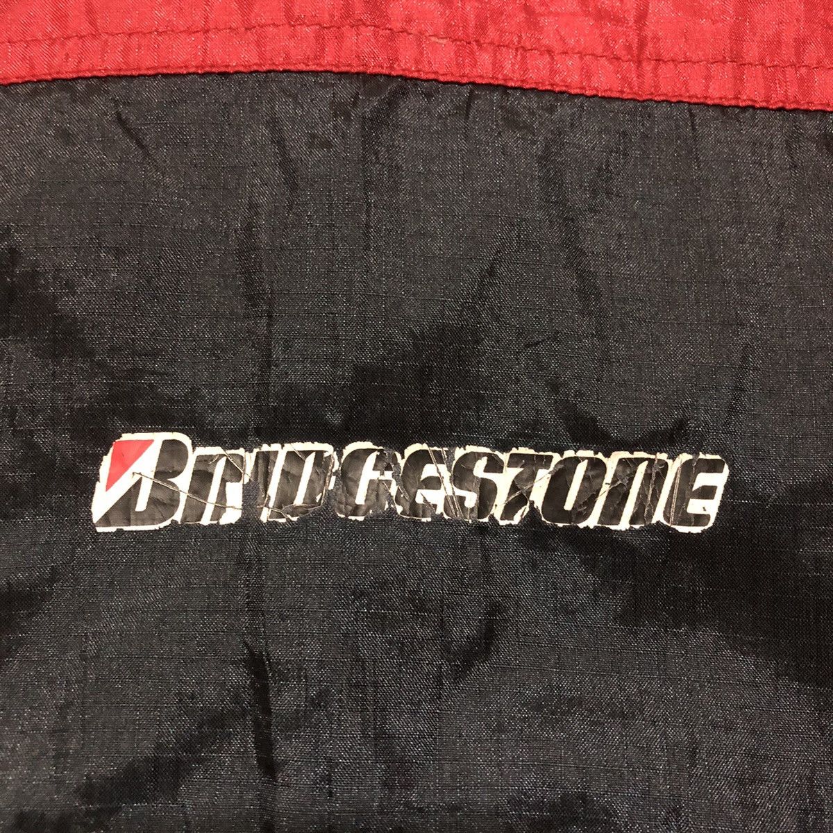 Japanese Brand × Vintage DISTRESSED Vintage Bridgestone Light Bomber Jacket Size US L / EU 52-54 / 3 - 6 Thumbnail
