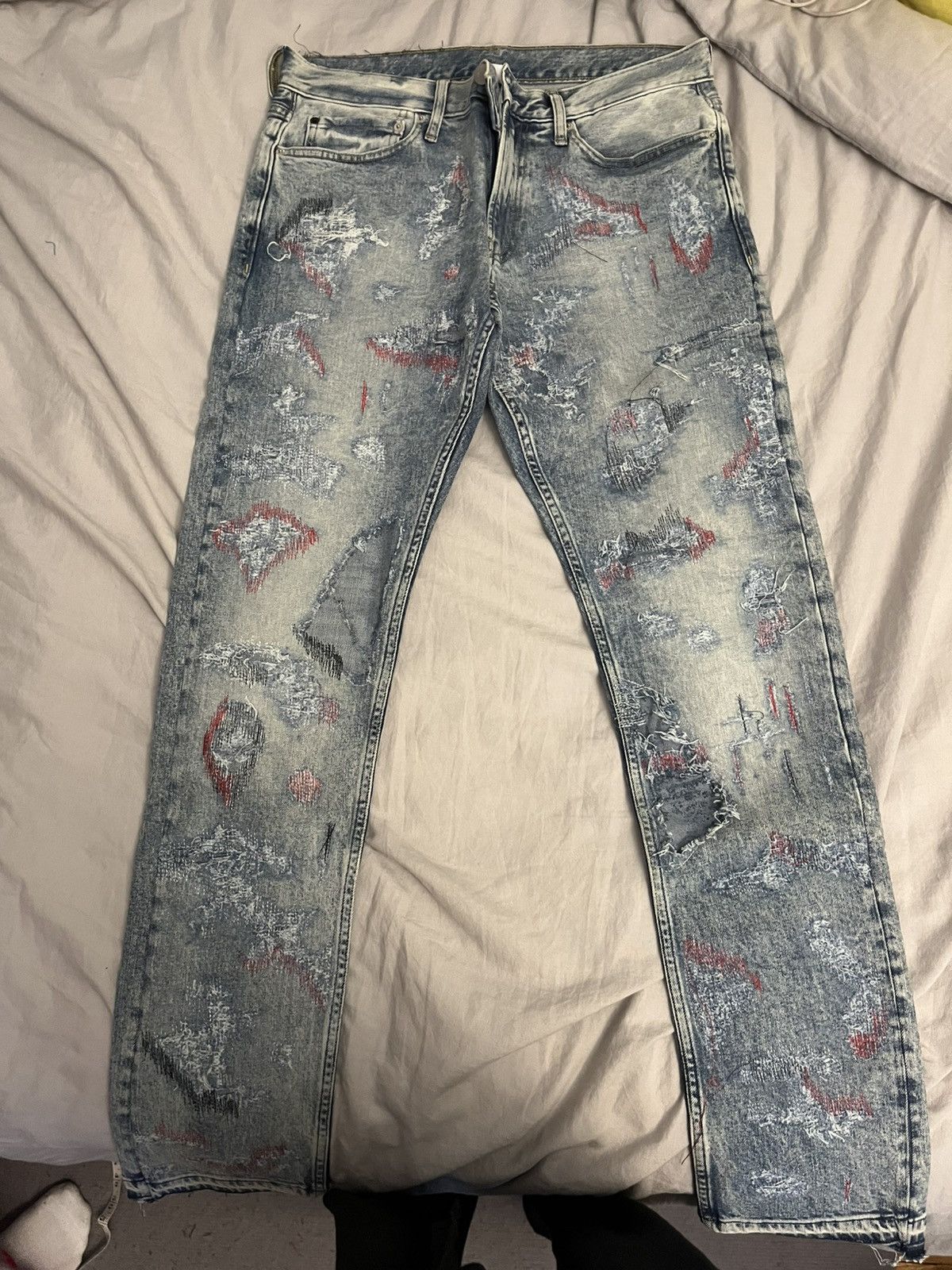 Other Custom stitch denim Size US 31 - 1 Thumbnail