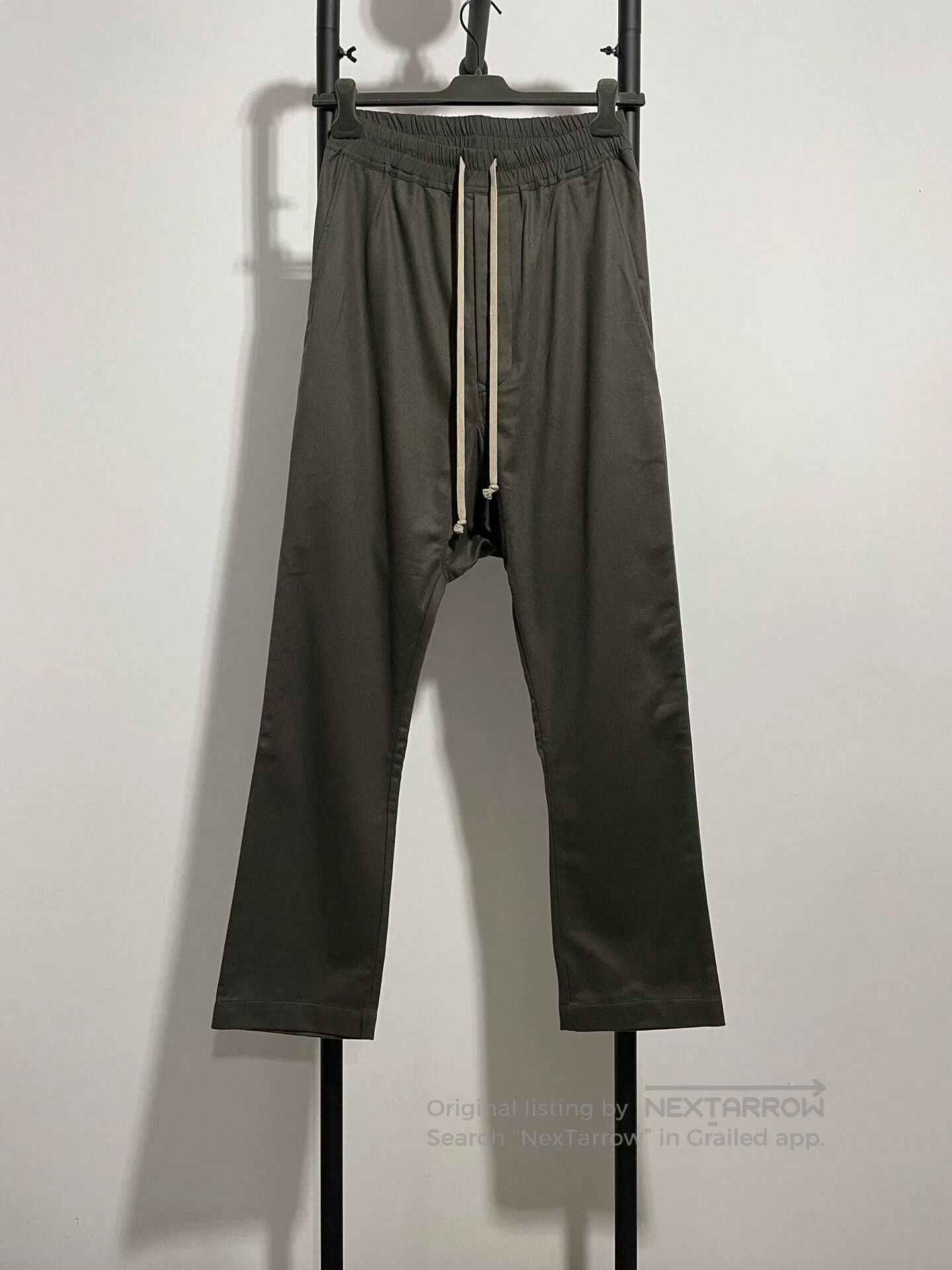 Rick Owens rick owens ro drop-crotch wool pants. Size US 36 / EU 52 - 1 Thumbnail