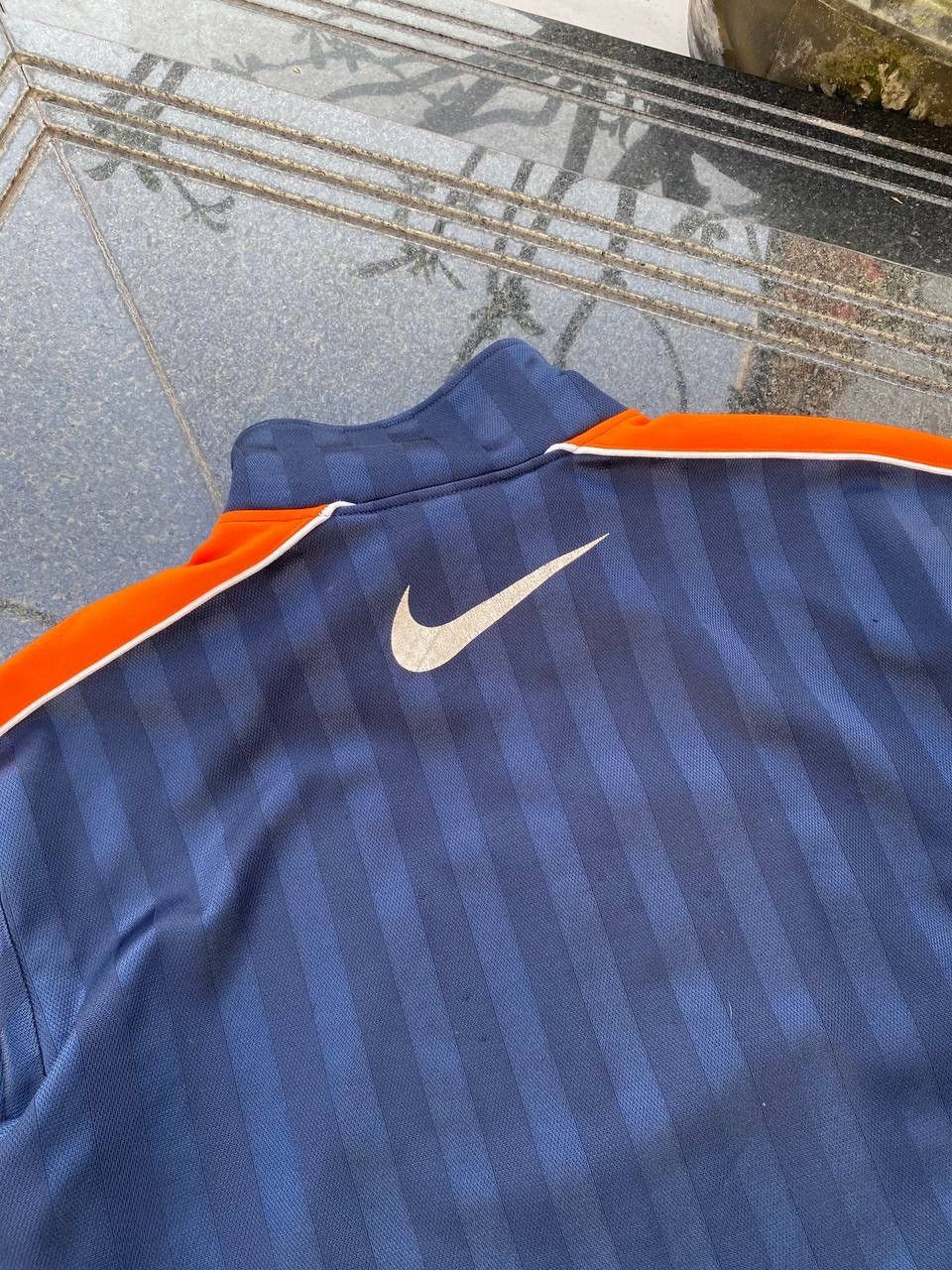 Nike × Vintage 90S NIKE RARE SWOOSH RETRO MULTI LOGO Y2K ZIP HOODIE Size US L / EU 52-54 / 3 - 5 Thumbnail