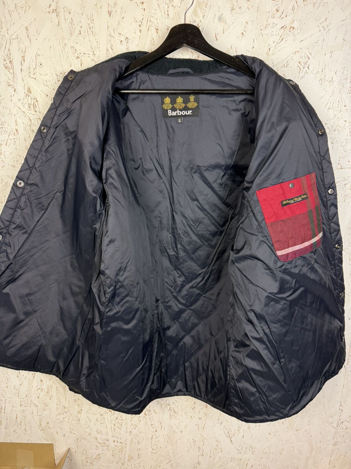 Barbour Barbour Gillock Quilted Jacket Corduroy Collar Black Size US XL / EU 56 / 4 - 9 Thumbnail