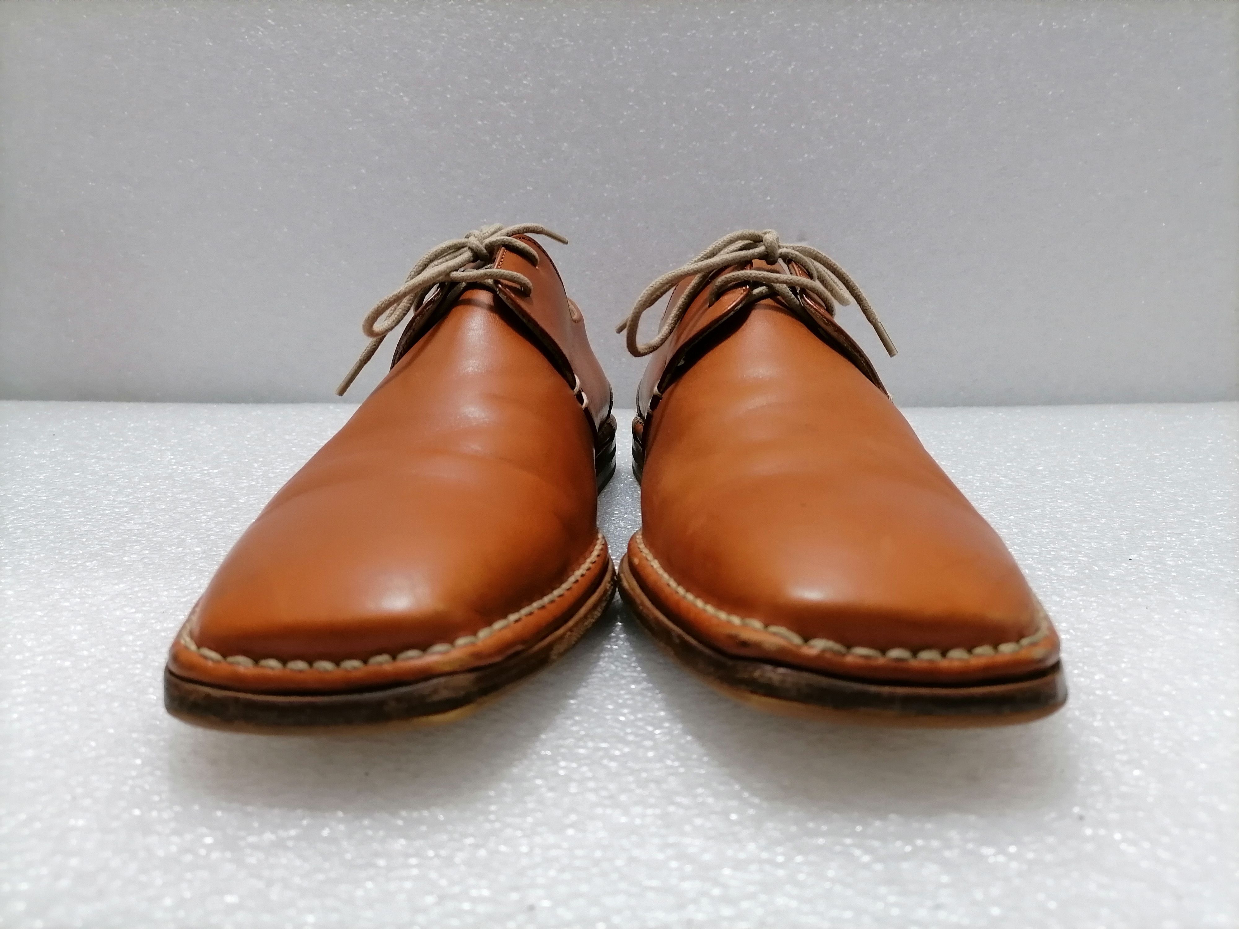 Bruno Magli Leather Man Shoes Handmade Size US 9 / EU 42 - 2 Thumbnail