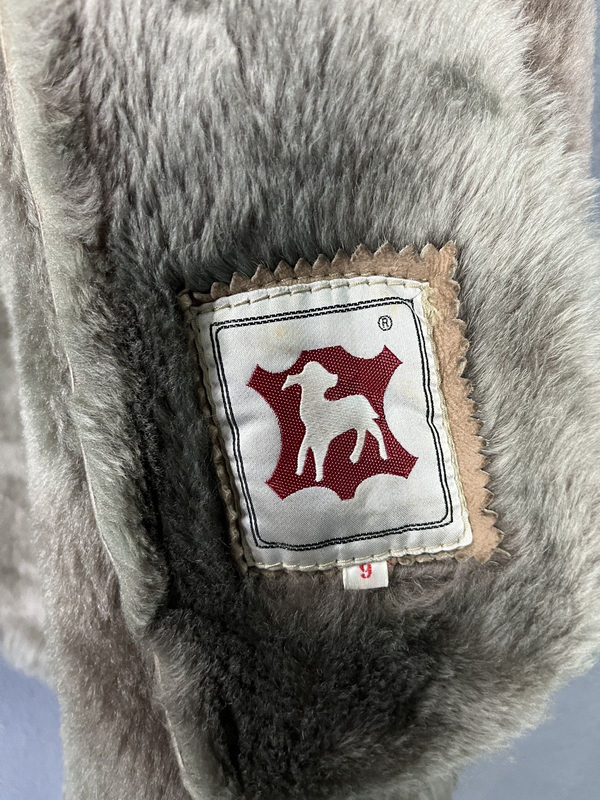 Designer ADAR MADE IN SPAIN SUEDE LEATHER JACKET SHEARLING FUR COAT Size US S / EU 44-46 / 1 - 11 Thumbnail