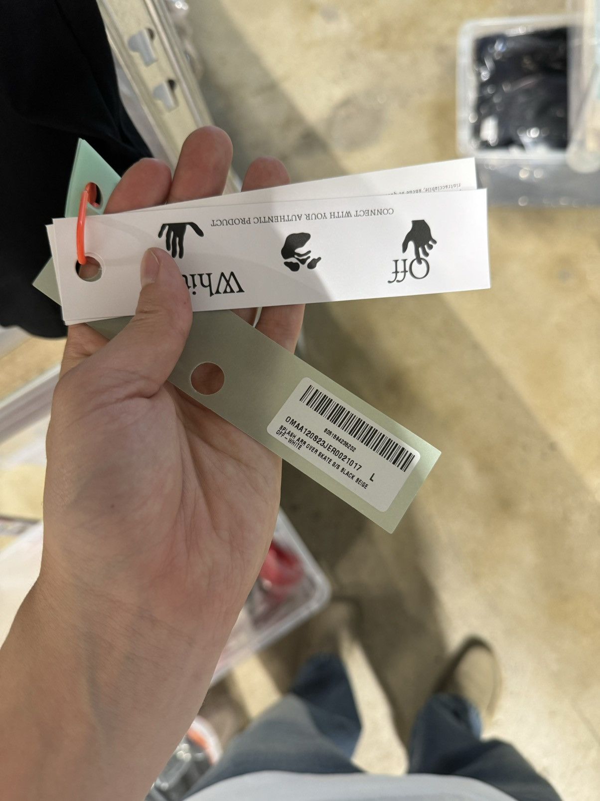 Off-White Off-White Splash Arrow T-Shirt NEW 550$ Size US L / EU 52-54 / 3 - 4 Thumbnail
