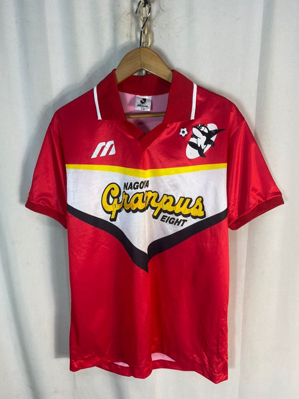 Mizuno × Vintage Vintage Nagoya grampus 1991/92 jersey shirt by mizuno Size US L / EU 52-54 / 3 - 1 Thumbnail