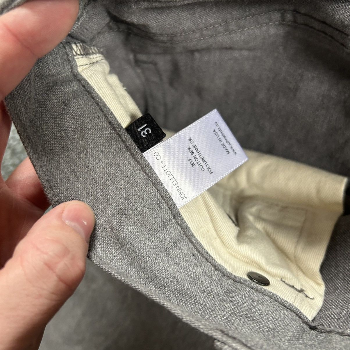 John Elliott John Elliot the Cast 2 hatched charcoal grey slim skinny Size US 31 - 4 Thumbnail