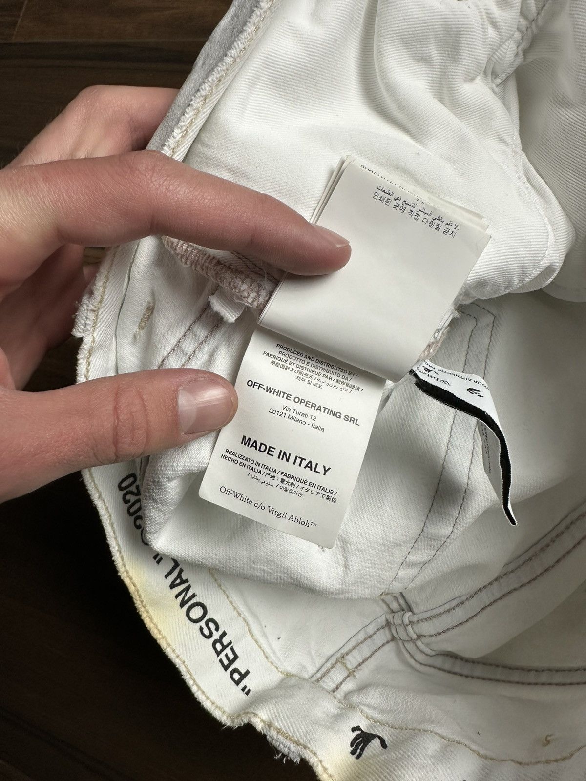 Off-White Off-White Denim Jeans Size US 33 - 10 Thumbnail