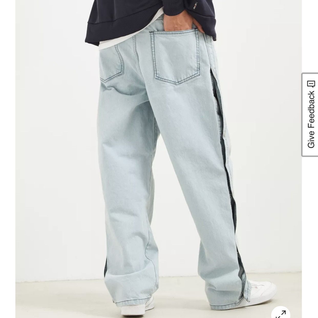 Urban Outfitters Urban Outfitters Baggy Jeans Size US 30 / EU 46 - 9 Thumbnail