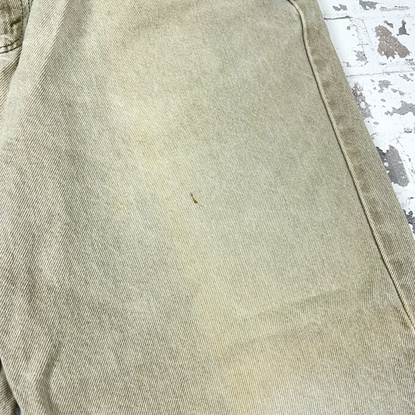 Levi's VINTAGE Levi's Jeans Men 38x30 550 Relaxed Fit Tan Blue 90s USA Denim Cotton 5-Pocket Mens Jeans Size US 38 / EU 54 - 5 Thumbnail