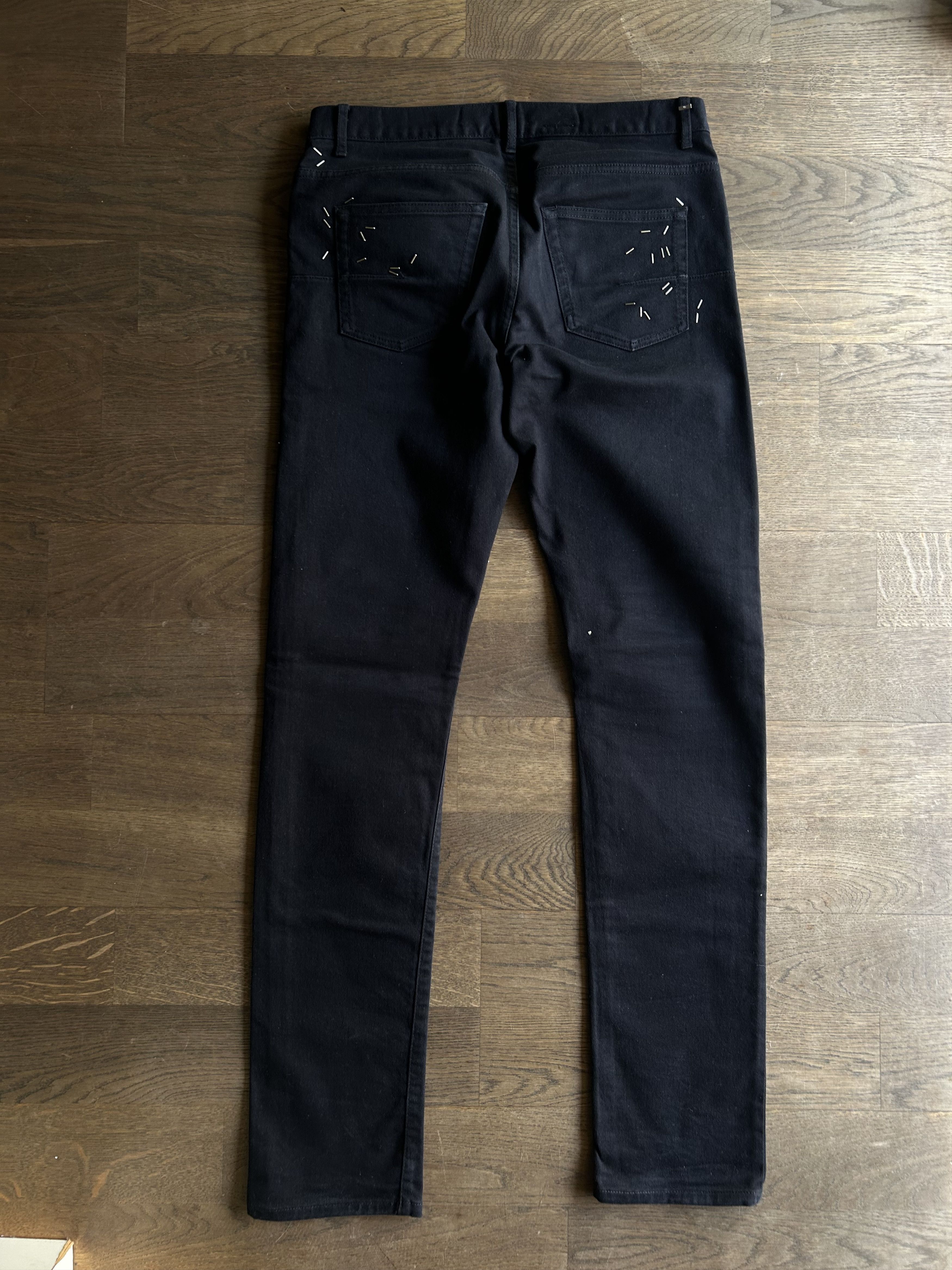 Dior Dior homme black staples jeans Size US 32 / EU 48 - 4 Thumbnail