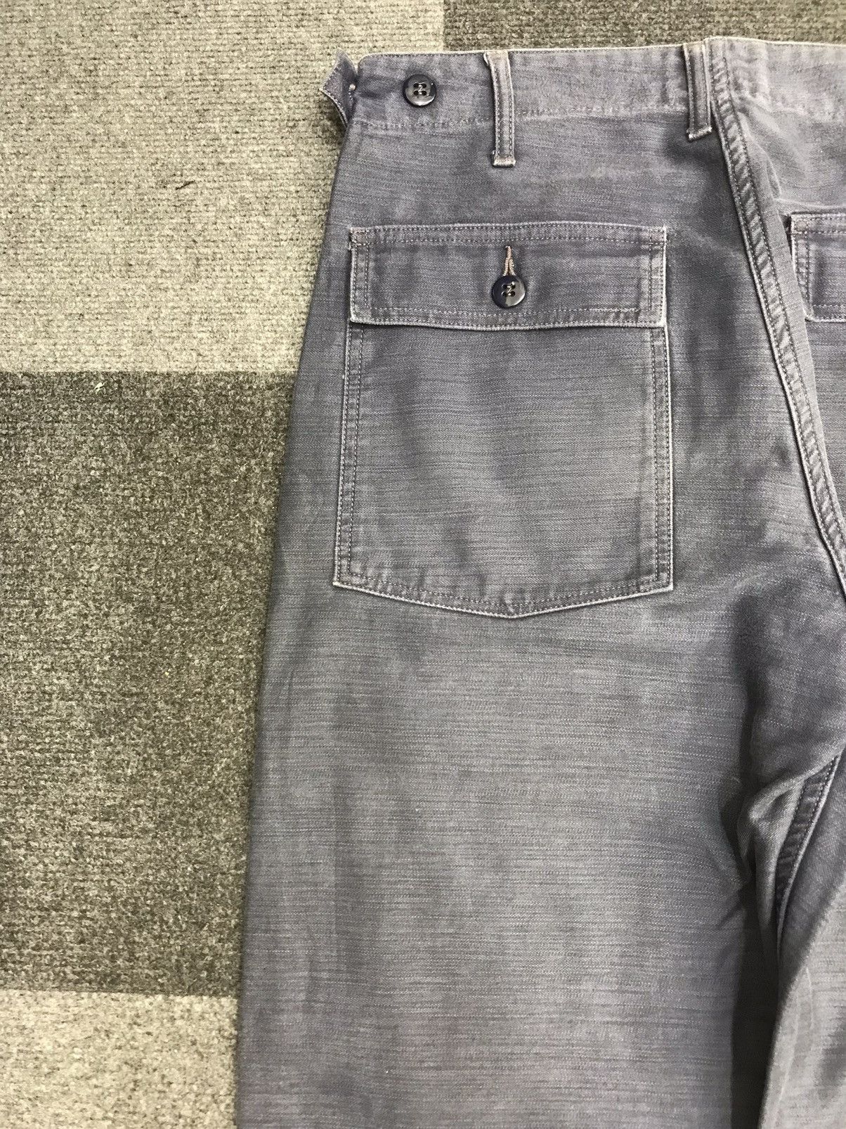 Japanese Brand 💥MILITARY Style💥Pherrows Japan Baker Pant F70 Size US 30 / EU 46 - 9 Thumbnail