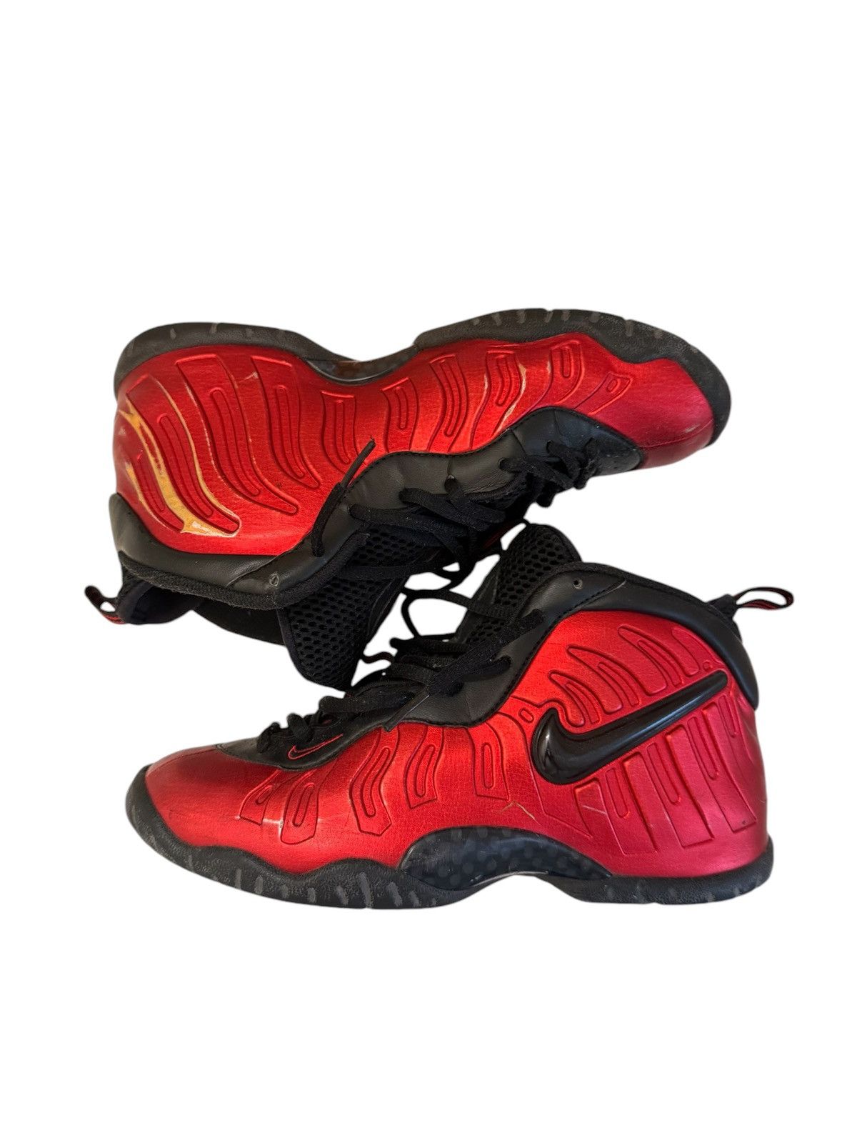 Nike × Vintage Nike Foamposite University Red Size US 7 / EU 40 - 3 Thumbnail