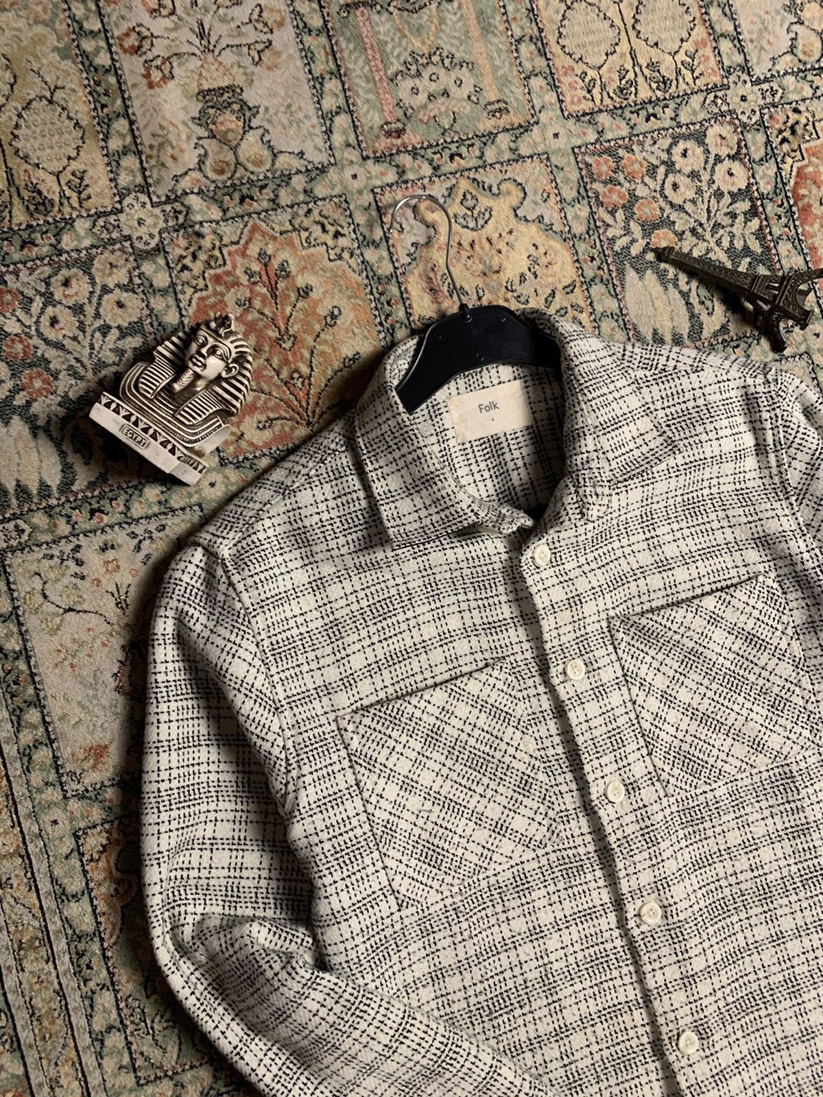 Folk Folk Arrow Overshirt Snacked Chore Jacket Check Heavy Thick Size US M / EU 48-50 / 2 - 4 Thumbnail