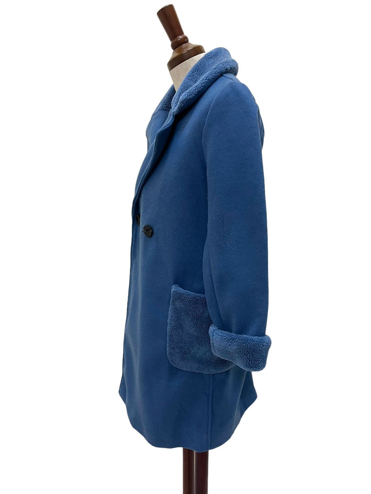 Japanese Brand × Vintage Japanese Brand Sherpa Long Coat Size M / US 6-8 / IT 42-44 - 8 Thumbnail