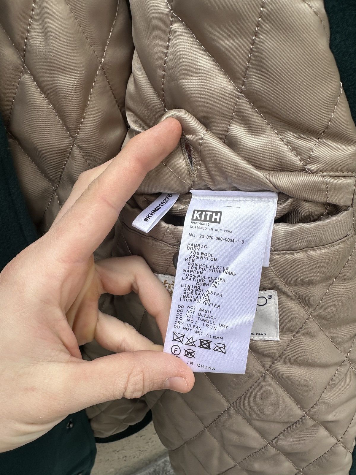 Kith Kith Varsity Wool Coaches Jacket Bomber Streetwear Rare XL Size US XL / EU 56 / 4 - 8 Thumbnail