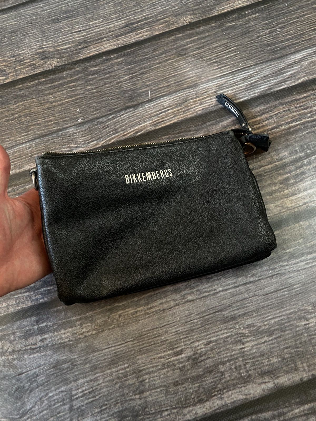 Dirk Bikkembergs Bikkembergs vintage leather mini bag clutch Size ONE SIZE - 2 Thumbnail