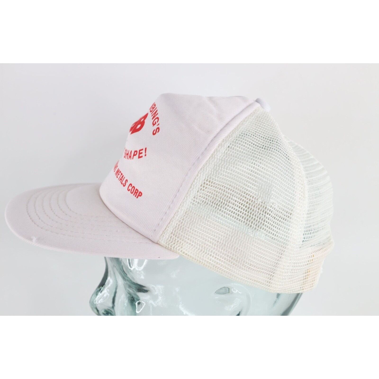 Vintage Vintage 80s Plumber My Plumbings In Great Shape Hat Size ONE SIZE - 4 Thumbnail