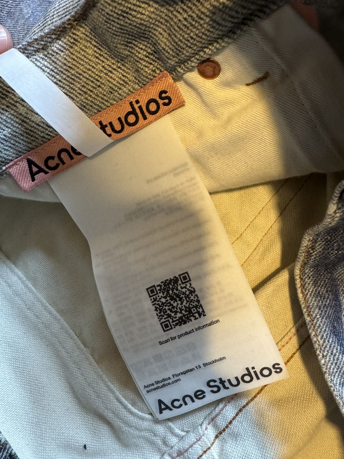 Acne Studios Acne Studios Printed Jeans 1981 Size US 31 - 13 Thumbnail