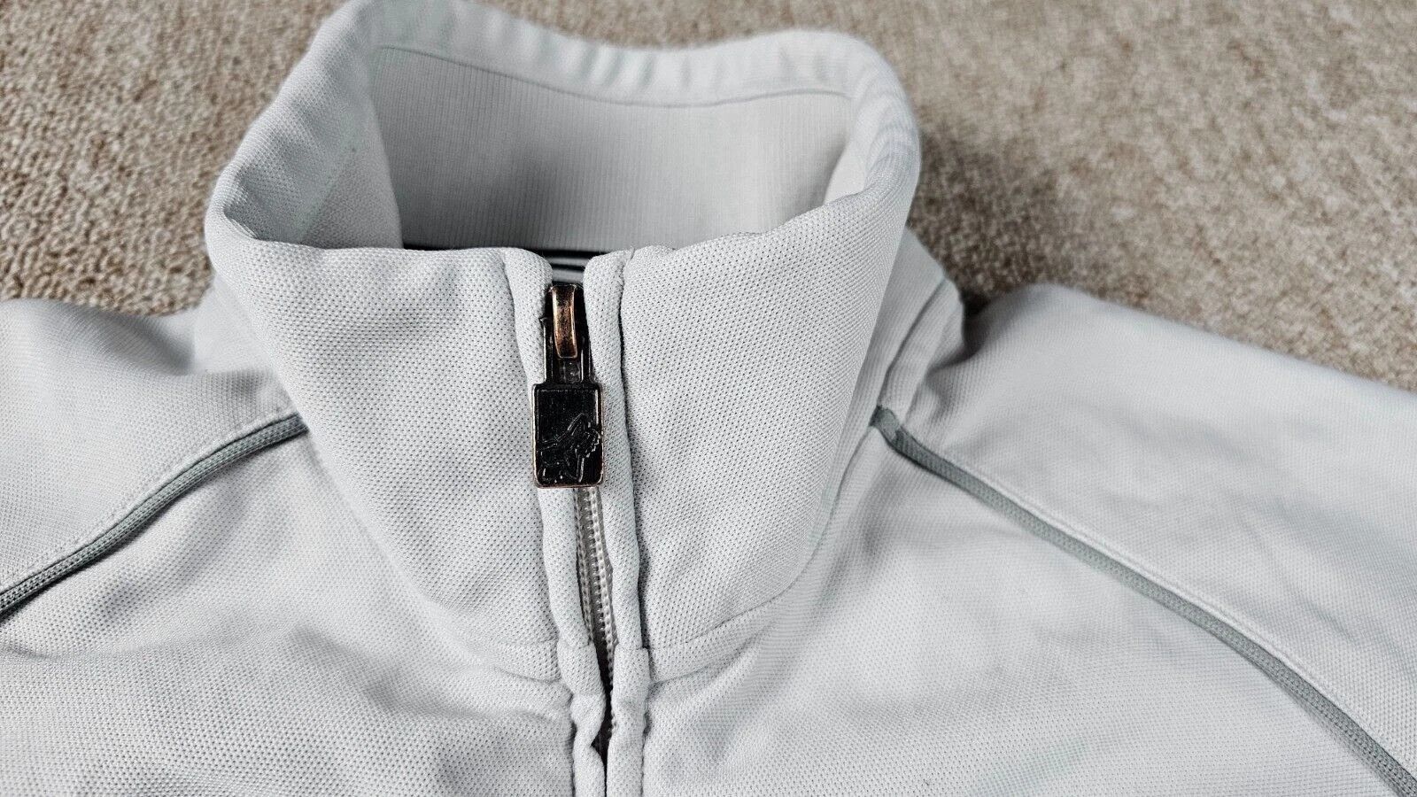 Fox Racing Fox Racing Full Zip Track Jacket Gray Fleece MX Logo Men M Size US M / EU 48-50 / 2 - 8 Thumbnail