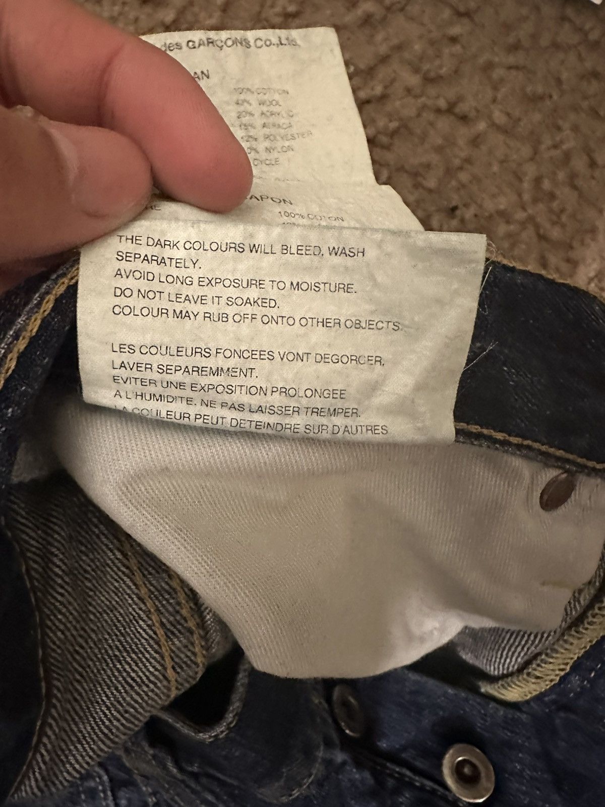 Junya Watanabe Junya Watanabe Men blue patched denim Size US 34 / EU 50 - 7 Thumbnail