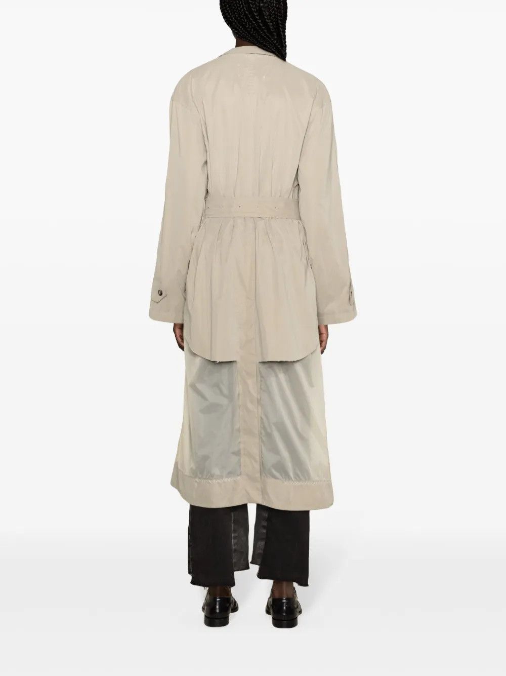 Maison Margiela o1y0625 Trench Coat in Beige Size XS / US 0-2 / IT 36-38 - 3 Thumbnail