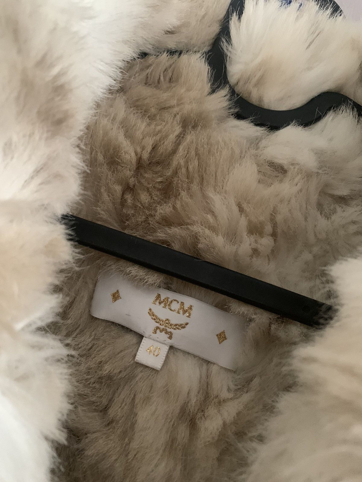 MCM × Vintage 90s Vintage MCM Quilted With Fur Lining Vest Size L / US 10 / IT 46 - 3 Thumbnail