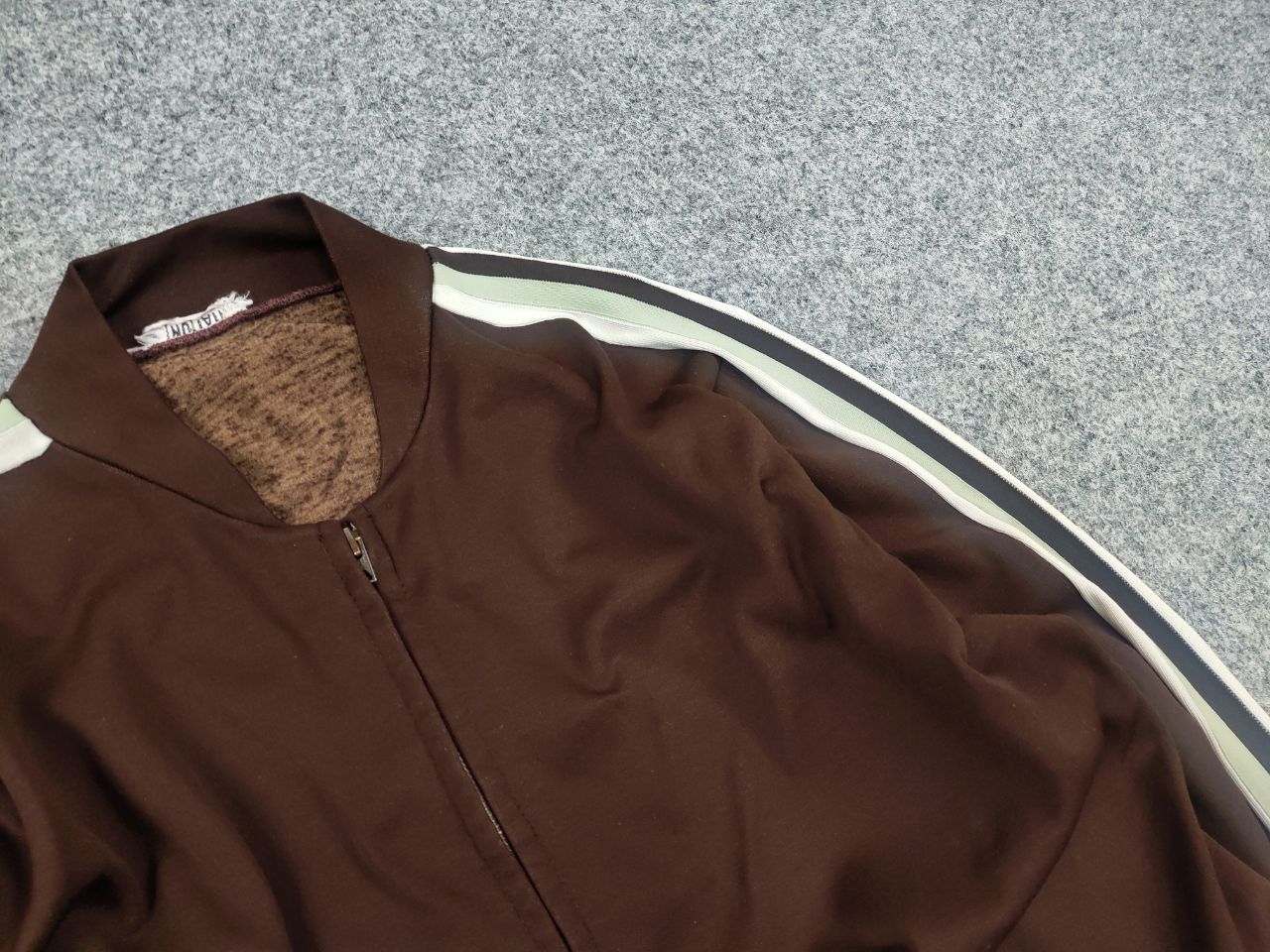 Vintage Tentation Vintage 70's track College Jacket Virgin Wool Dark Size US S / EU 44-46 / 1 - 7 Thumbnail