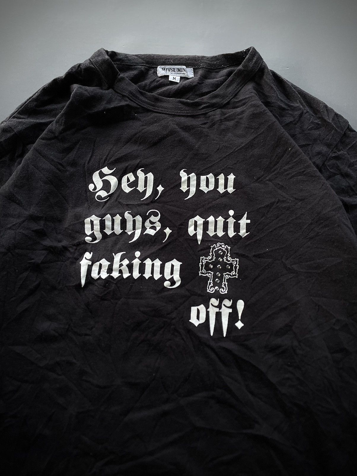 20471120 Japanese Mitsumine Poem 14th Ifisix Lgb Hysteric Goth Grunge Size US M / EU 48-50 / 2 - 2 Thumbnail