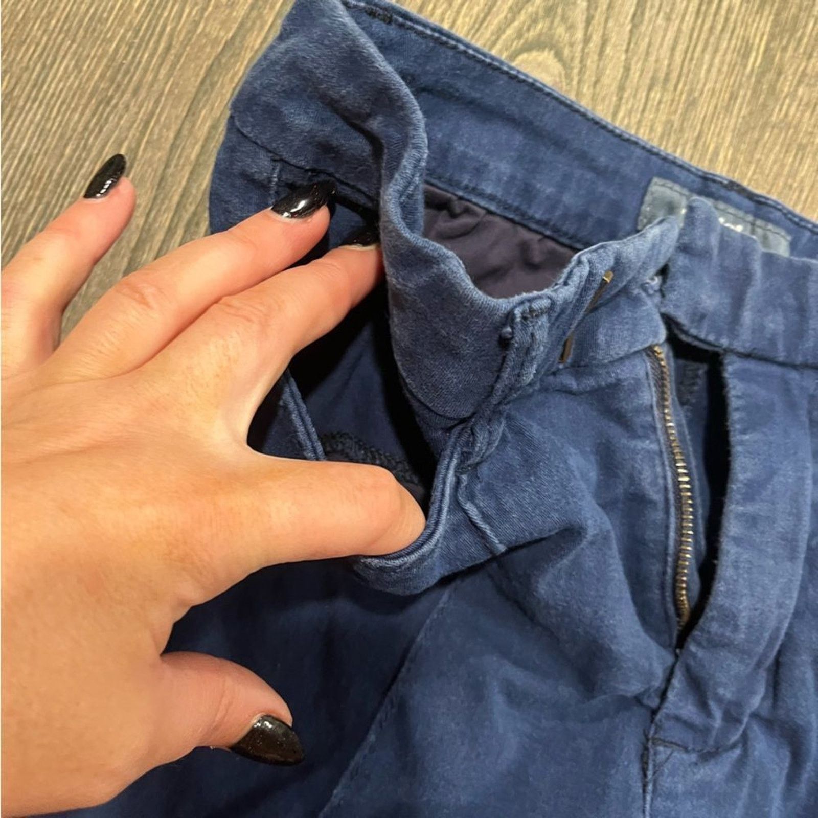 Vintage Modcloth Richmond Pants Front Seams Straight Leg Size 8 Size 30" / US 8 / IT 44 - 4 Thumbnail
