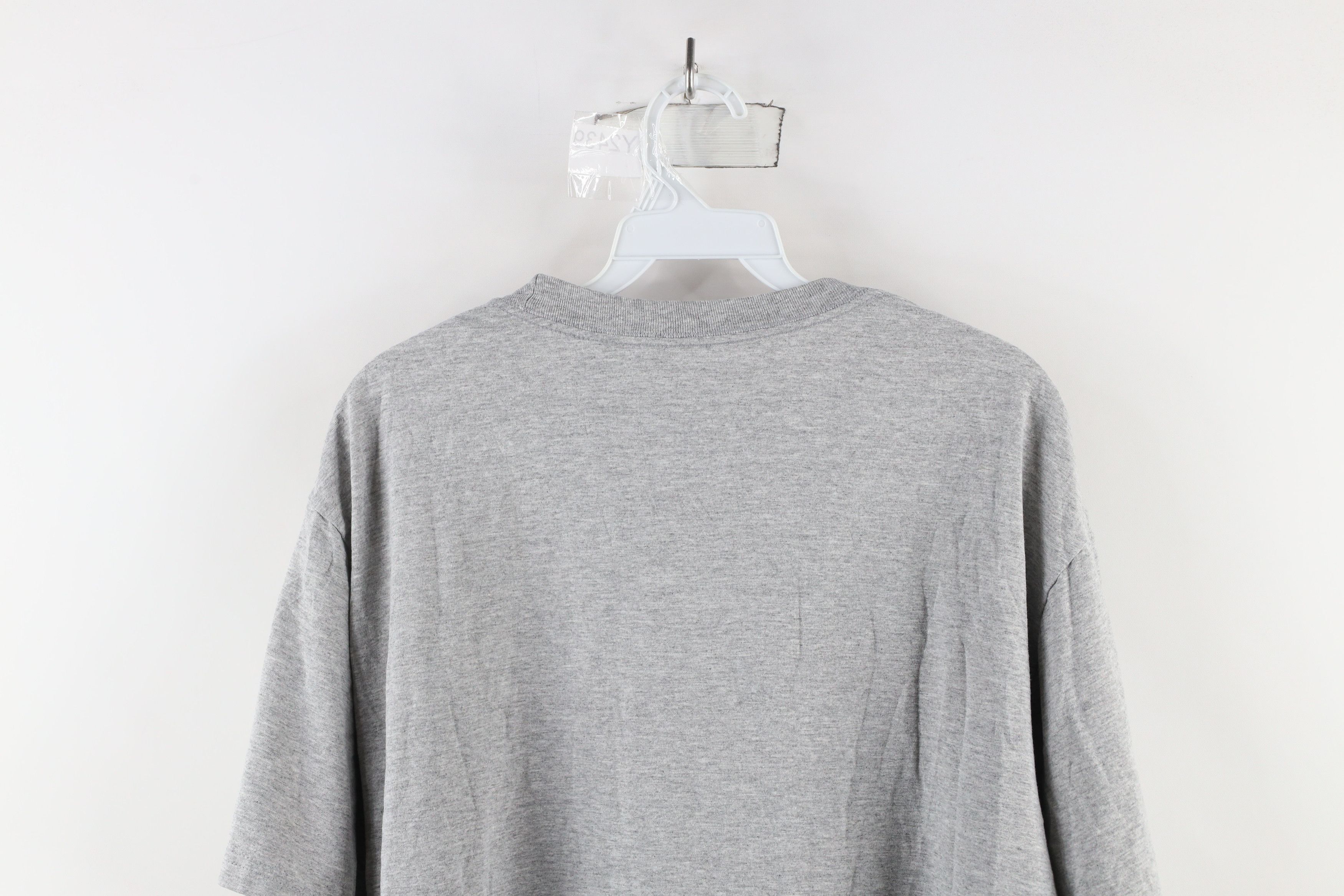 Adidas × Vintage Vintage Adidas University of Michigan Football T-Shirt Gray Size US XL / EU 56 / 4 - 10 Thumbnail