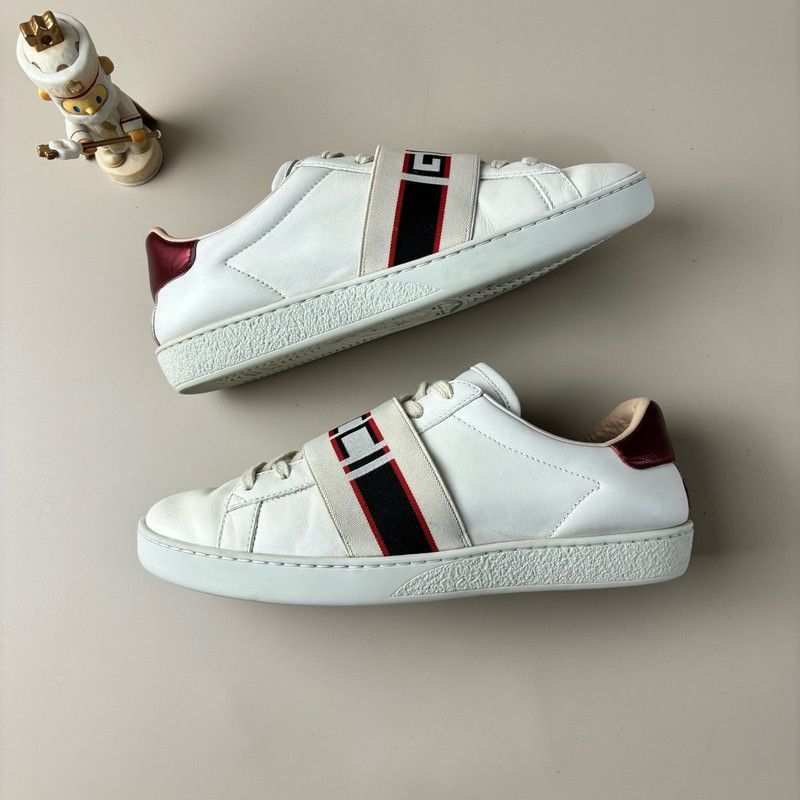 Gucci Gucci Ace Embroidered Fashion Sneakers for Women Size US 6.5 / IT 36.5 - 5 Thumbnail