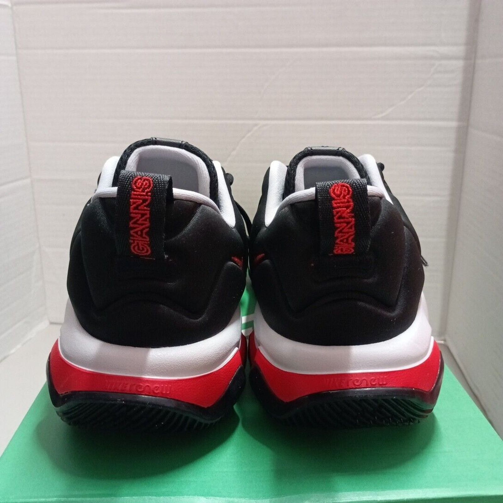 Nike Nike Giannis Immortality 3 Mens Size 12 Black University Red Size US 12 / EU 45 - 3 Thumbnail