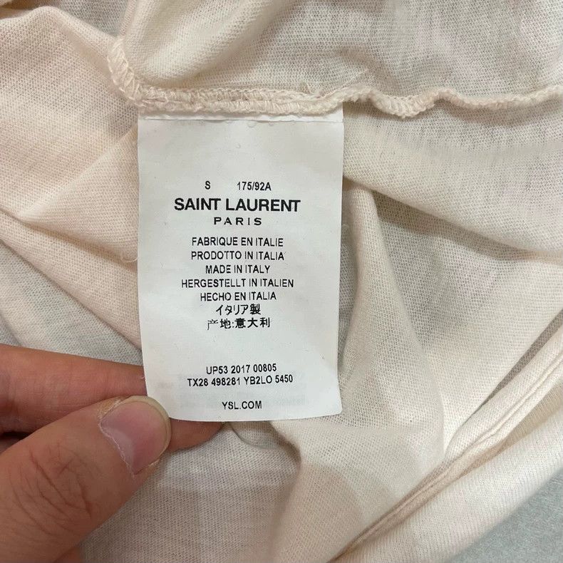 Saint Laurent Paris Saint Laurent ParisLight Apricot Small Logo Broken Old Sho Size US S / EU 44-46 / 1 - 6 Thumbnail