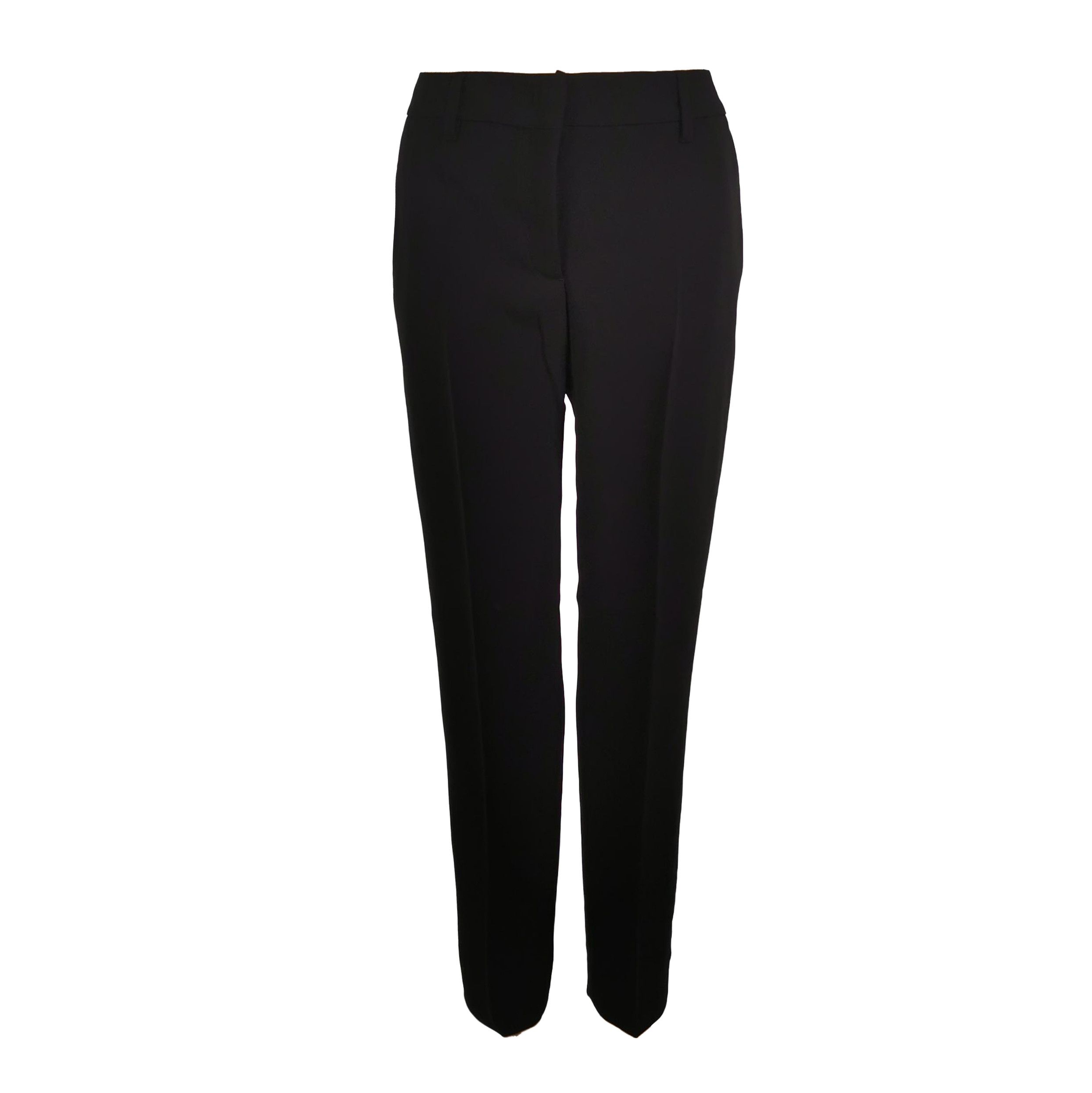Prada Prada Elegant Black Trousers Size 38 - dmc Size 38" / US 16 / IT 52 - 1 Thumbnail