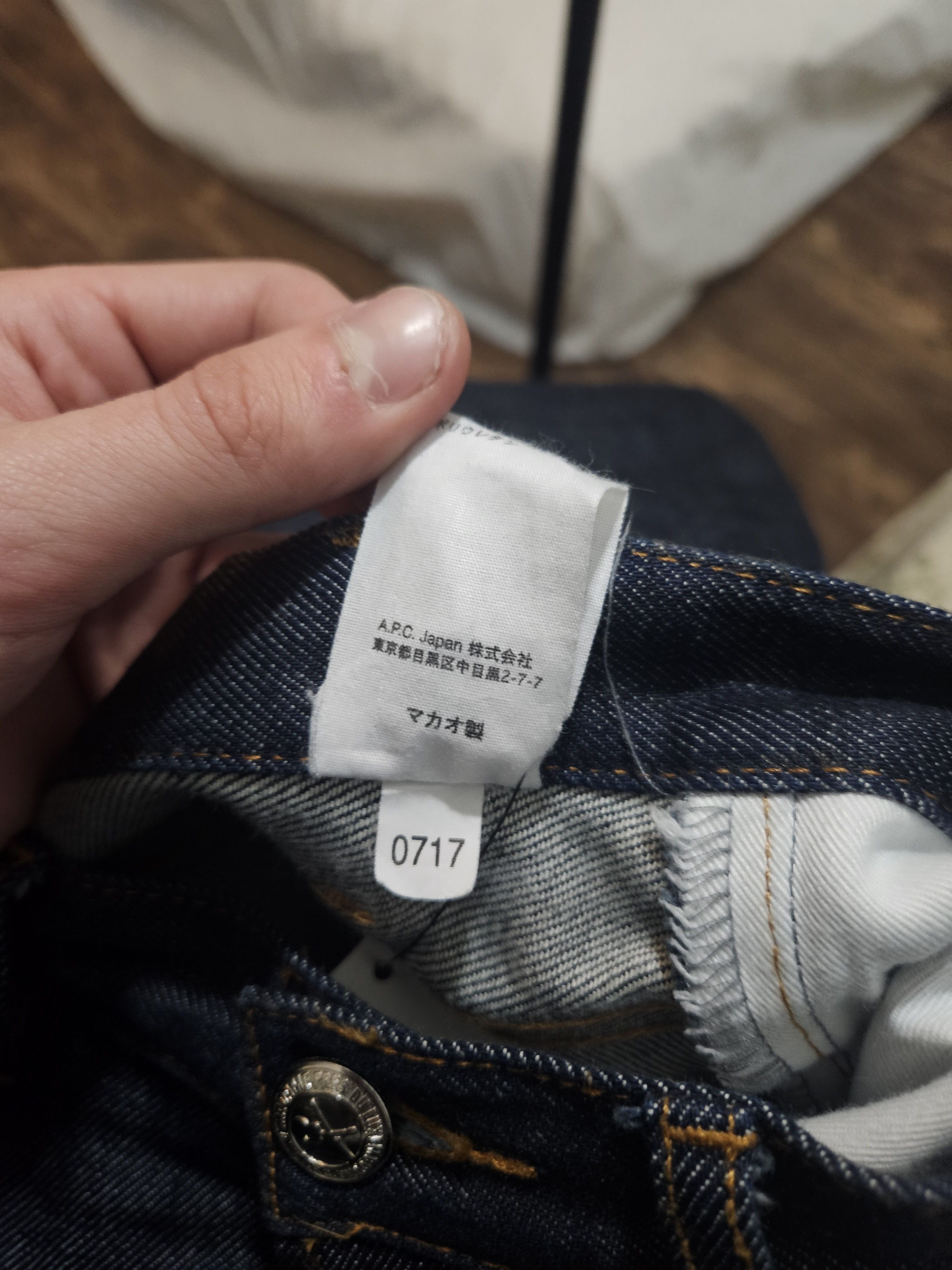A.P.C. A.P.C. Petit New Standard Blue Denim Pants Size US 29 - 9 Thumbnail