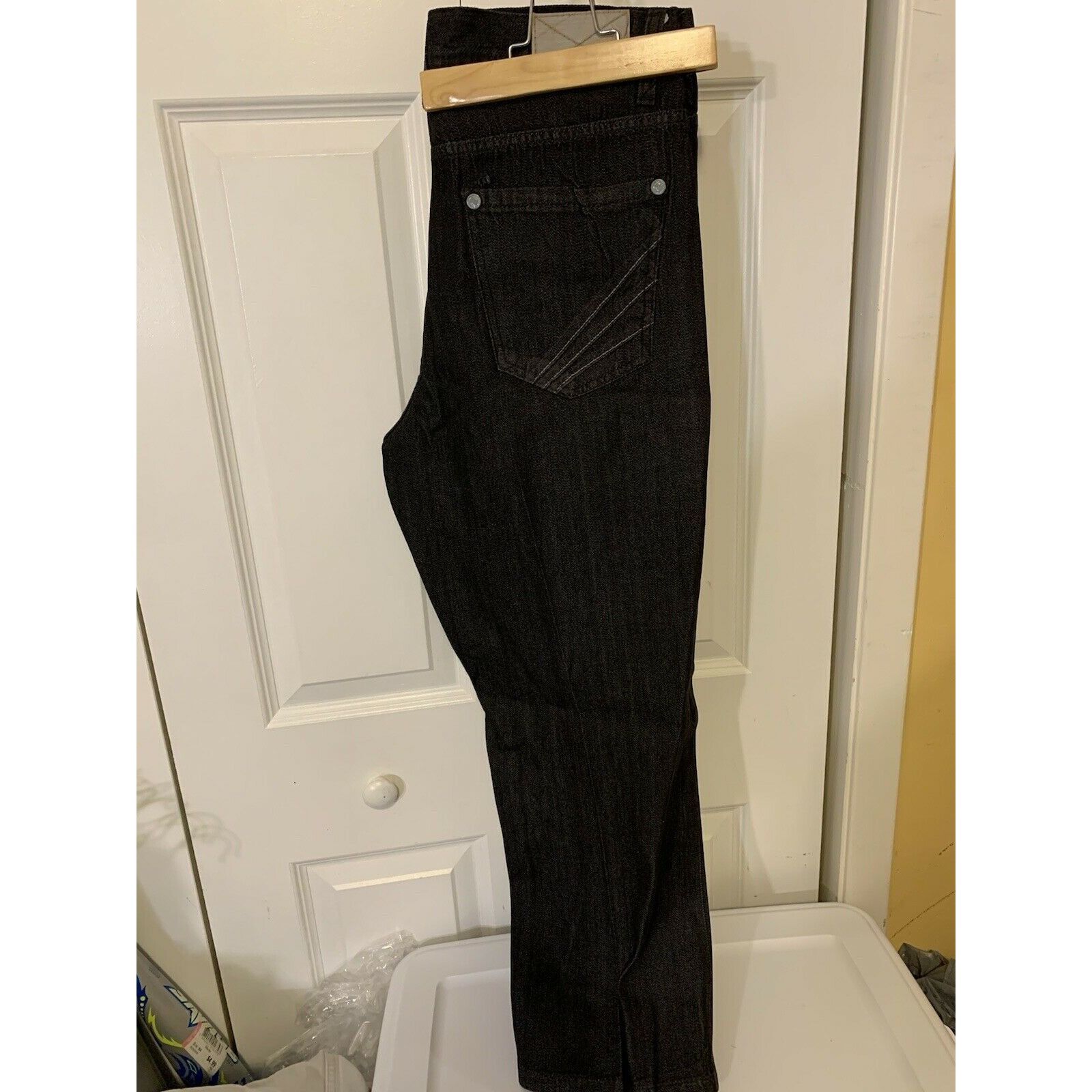 Akademiks Akademiks Men’s Sz 36 X 32 Black Denim Jeans Size US 36 / EU 52 - 4 Thumbnail