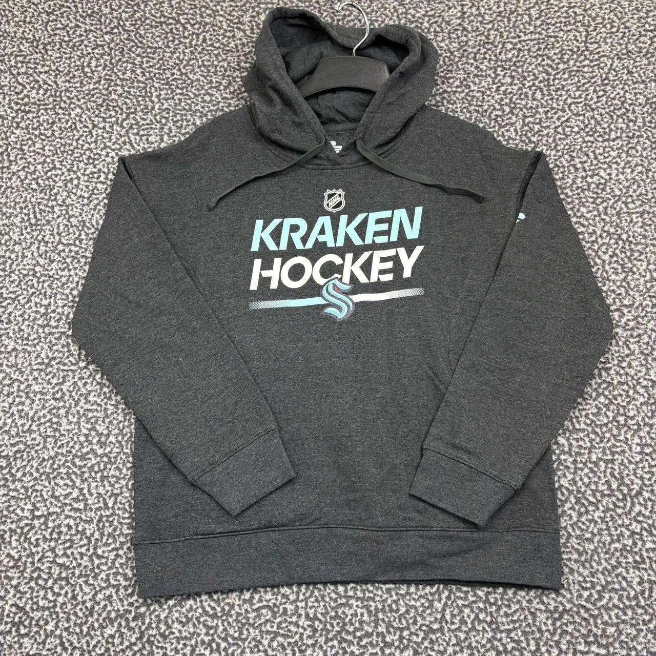 Other Seattle Kraken Hoodie Women Fanatics Pullover Long Sleeve M Size M / US 6-8 / IT 42-44 - 1 Thumbnail