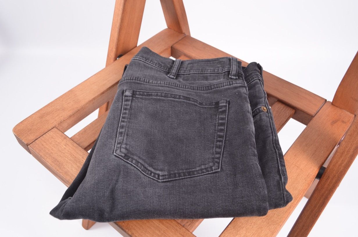 Acne Studios Acne Studios Bla Konst North Used Black Denim Size US 31 - 1 Thumbnail