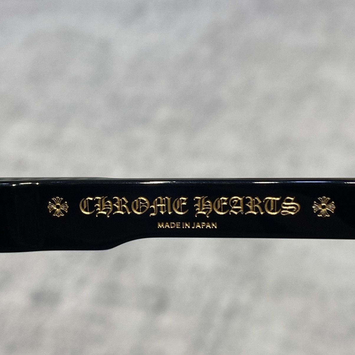 Chrome Hearts CHROME HEARTS ASSTRAORDINAIRE - A BLACK - 18K GOLD PLATED Size ONE SIZE - 6 Thumbnail