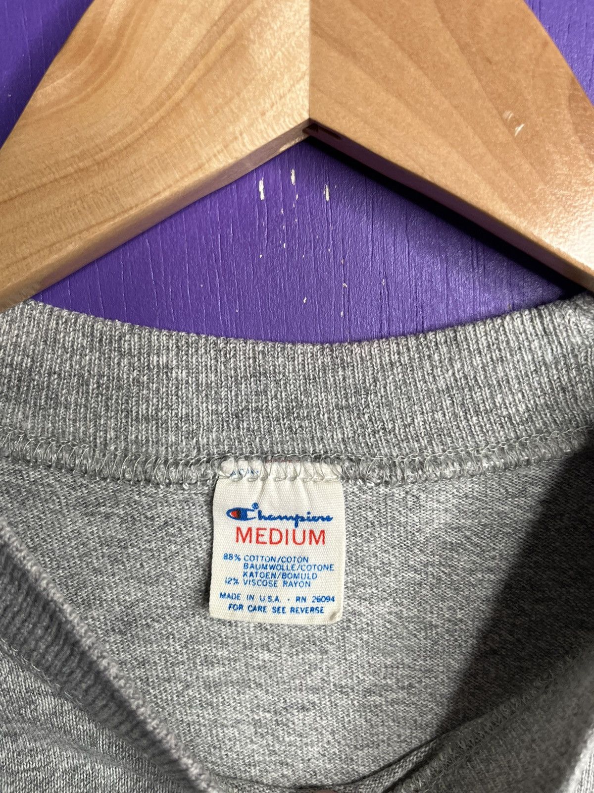 Champion × Vintage Vintage 80s champion brockport athletics long-sleeve tee Size US S / EU 44-46 / 1 - 4 Thumbnail